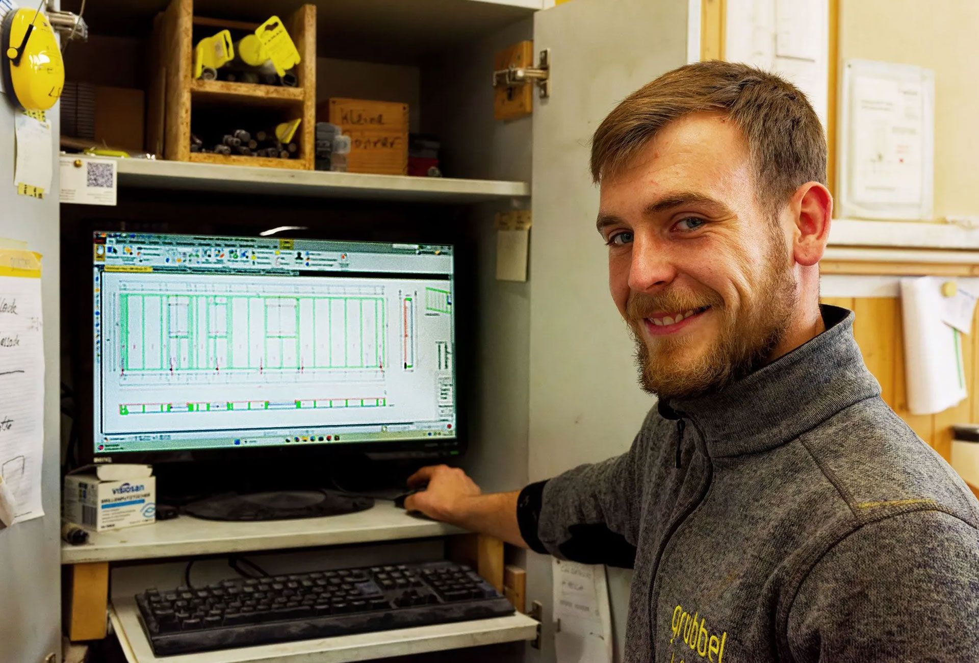 Das Grübbel Holzrahmebau-Team