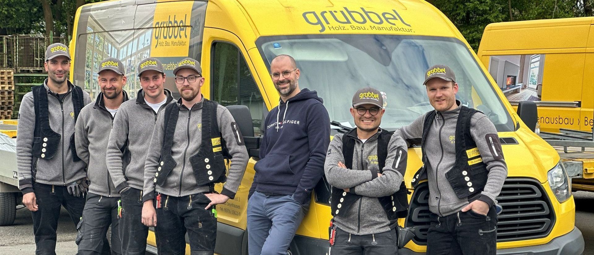 Starte als Zimmerer oder Dachdecker bei Grübbel