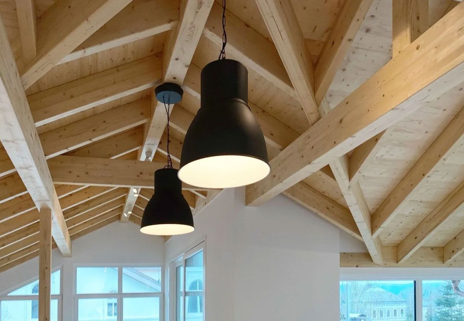 Dachkonstruktion von Grübbel