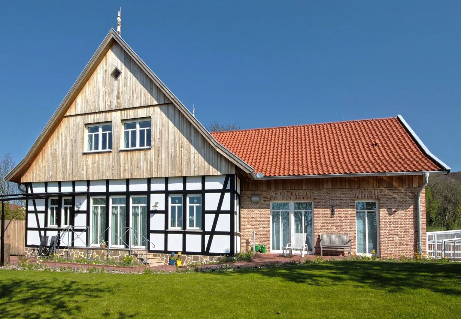 Dachkonstruktion von Grübbel