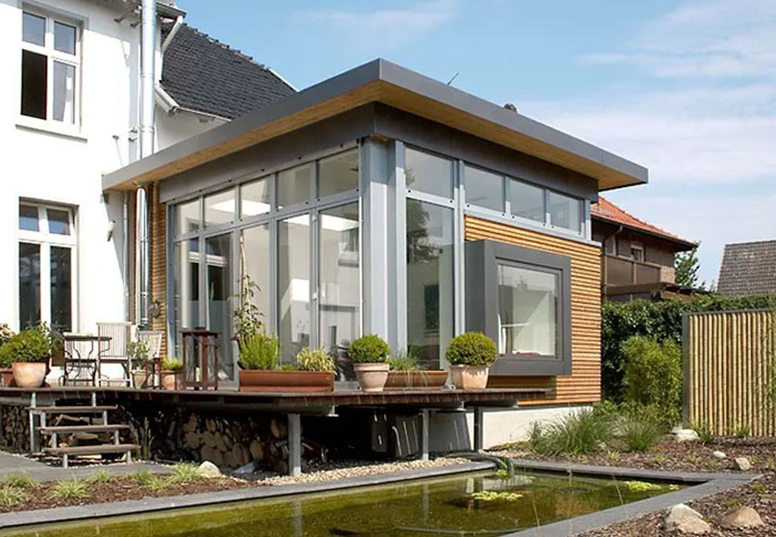 Ein Wintergarten von Grübbel