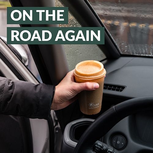 Nicht nur die CUNA Becher und Bowls sind gerne unterwegs!