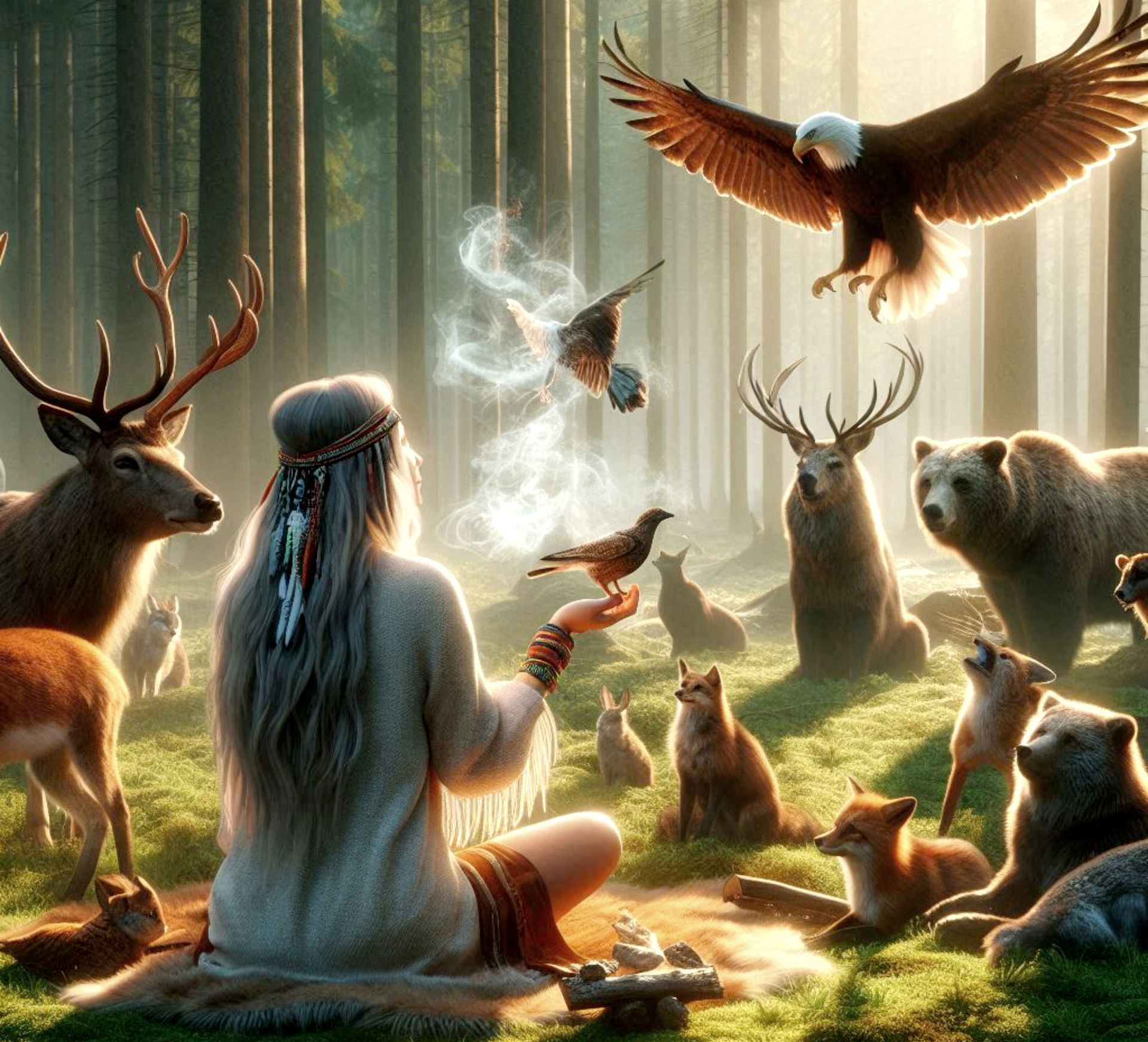 spirituelle Tiergeister - schamanische Krafttiere