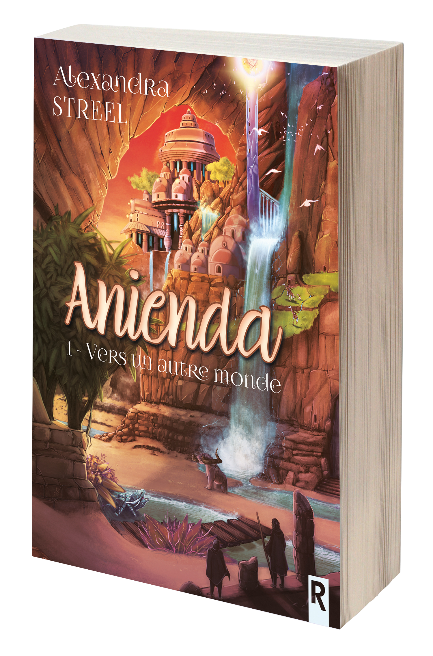 Anienda d'Alexandra Streel, saga fantasy en 4 tomes pour adolescents