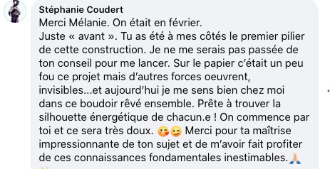 Mélanie Bouchetard. Feng Shui Couture. Rue Vaneau. Paris 7