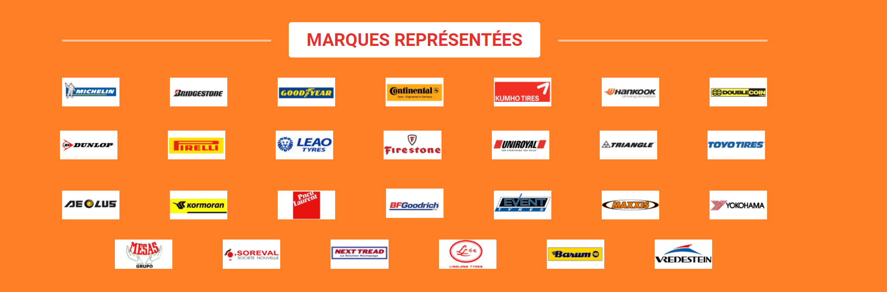 marques pneu poids lourd