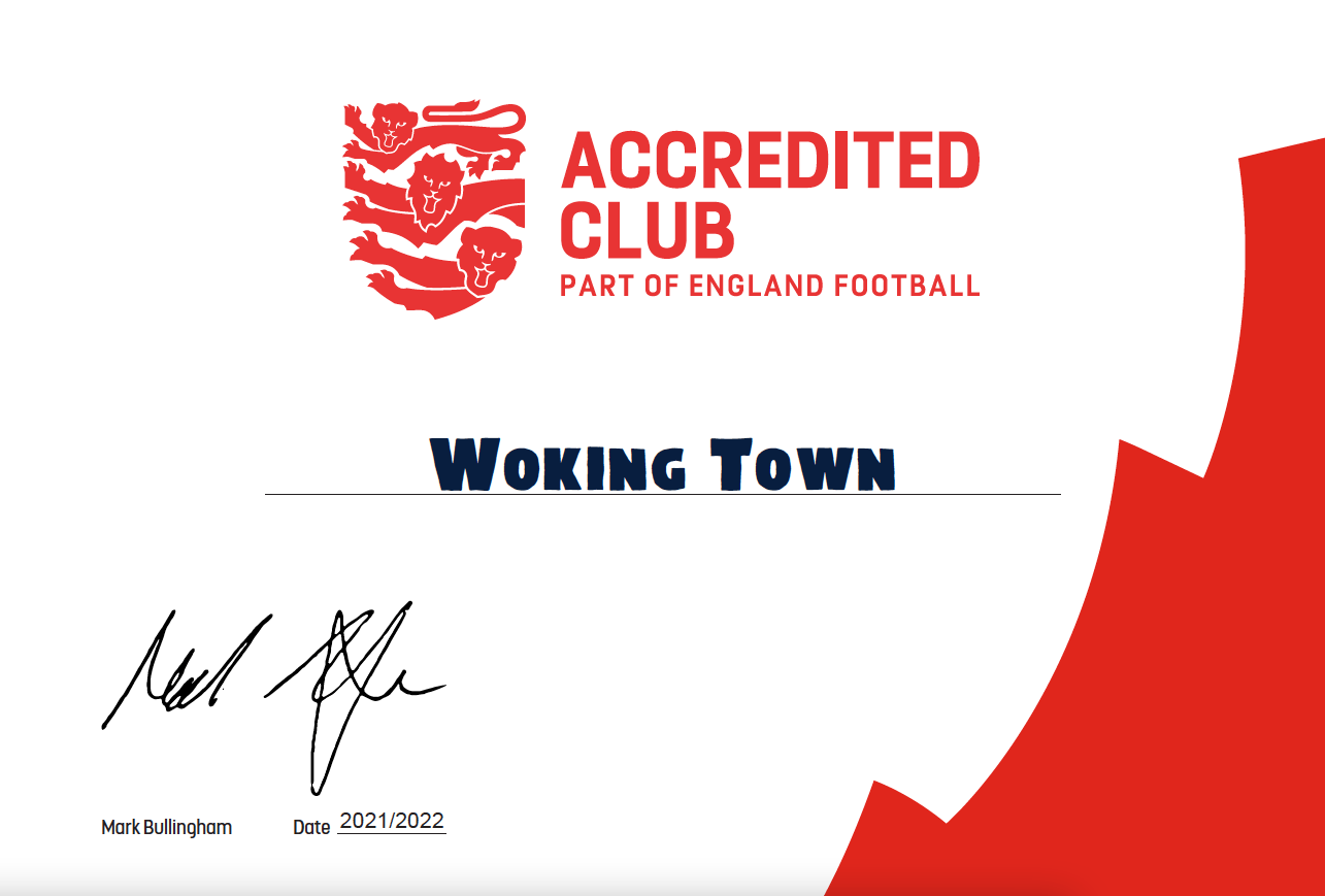 Woking Town FC Accredited Club