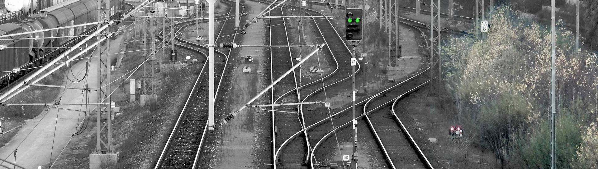 Zuggleise Rangierbahnhof