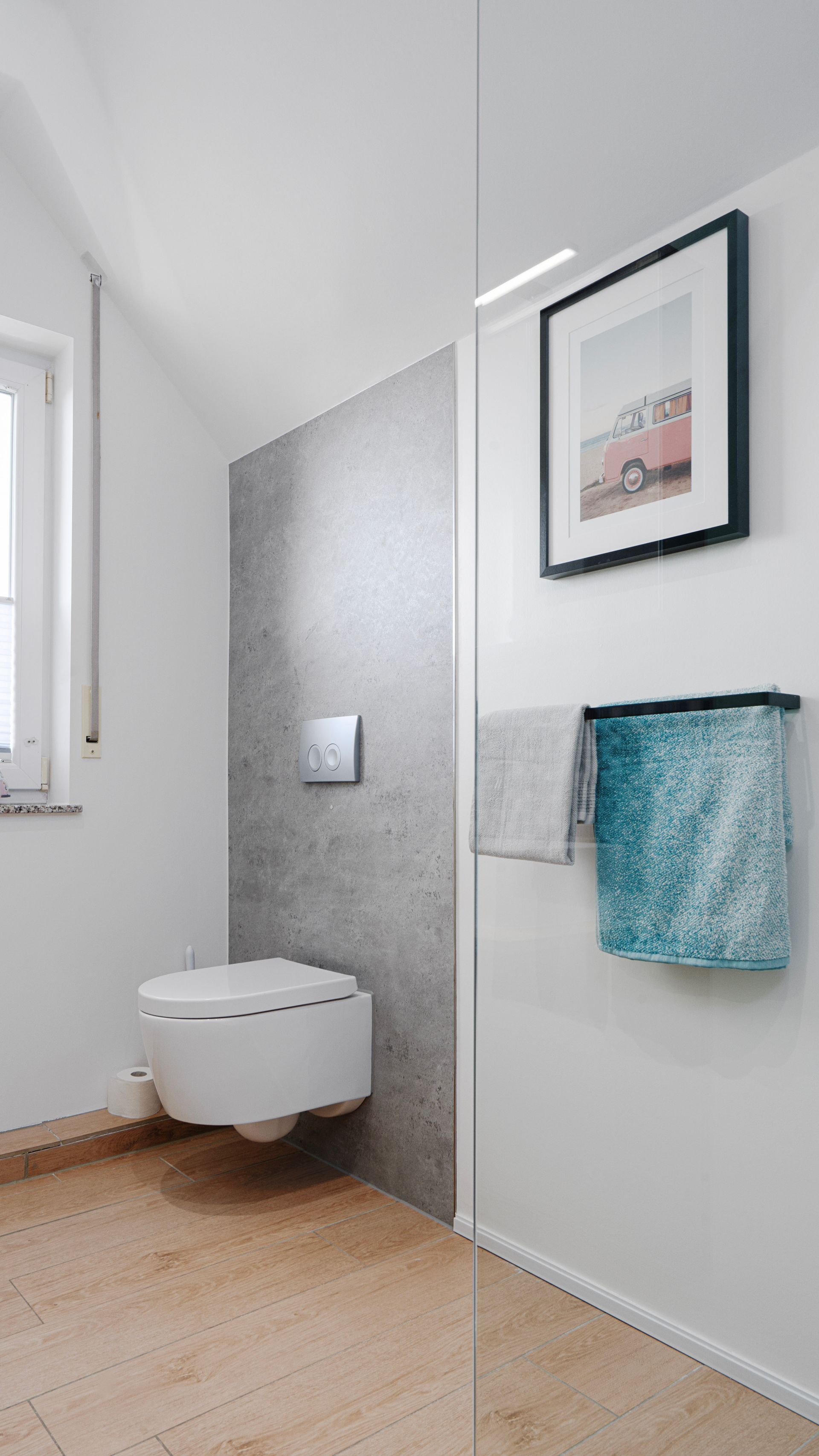 Fewo Lotsenbude - 5 P. - Blick ins Badezimmer