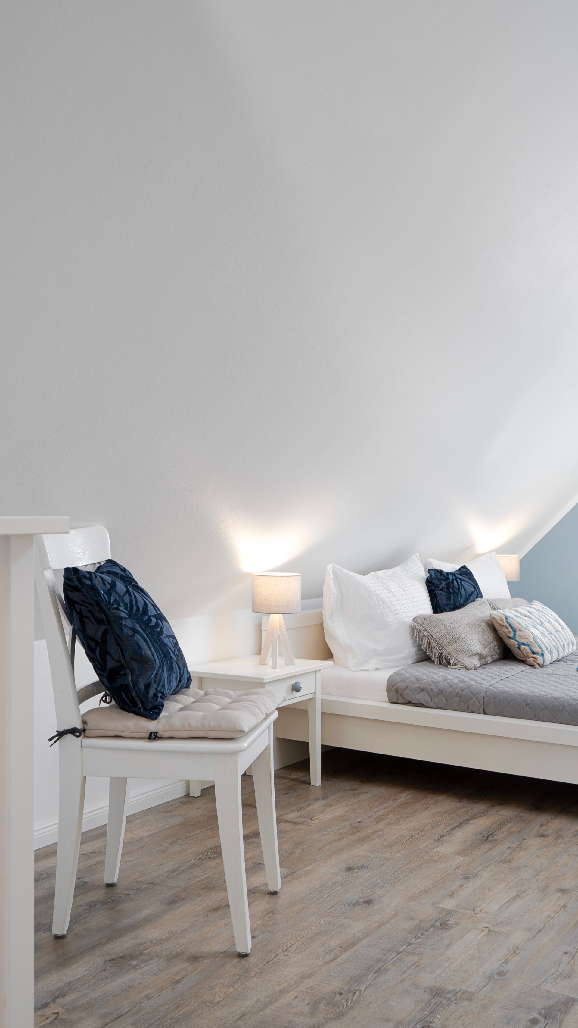 Fewo Lotsenbude - 5 P. - Blick in das Schlafzimmer