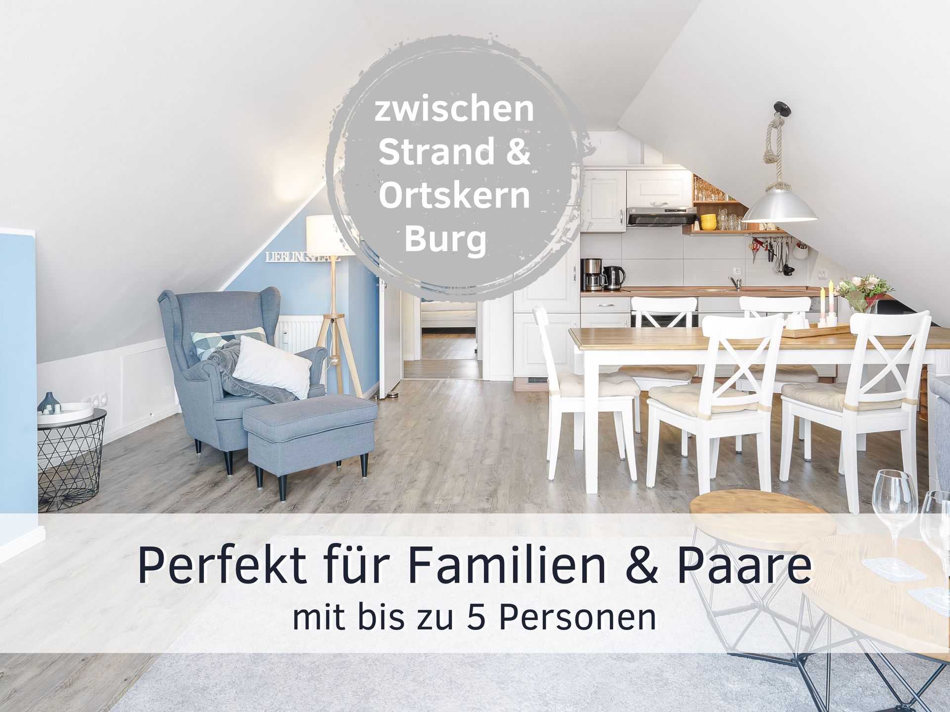 Fewo Lotsenbude - 5 P. - geeignet für Familien und Paare