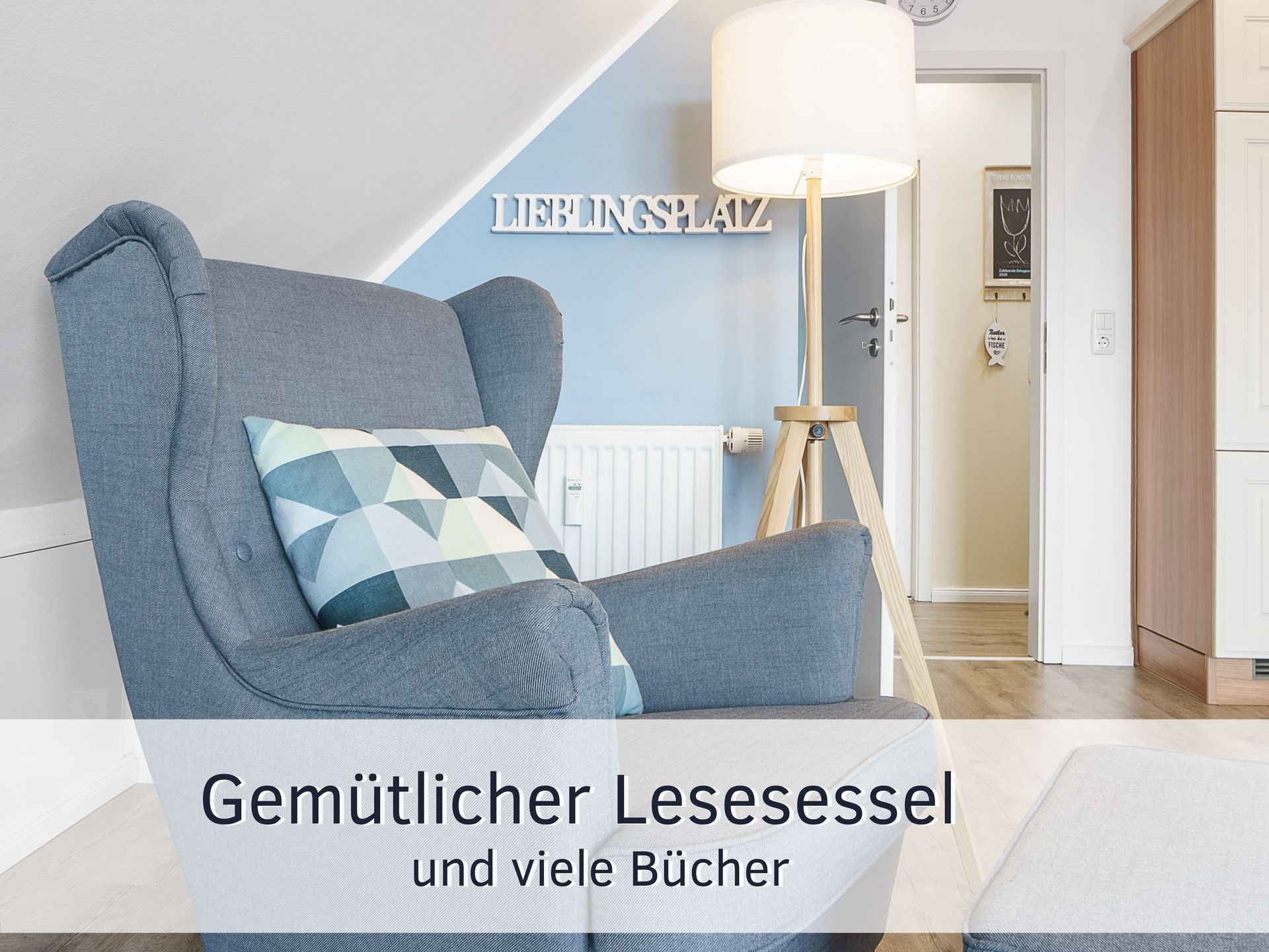 Fewo Lotsenbude - 5 P. - gemütlicher Lesesessel