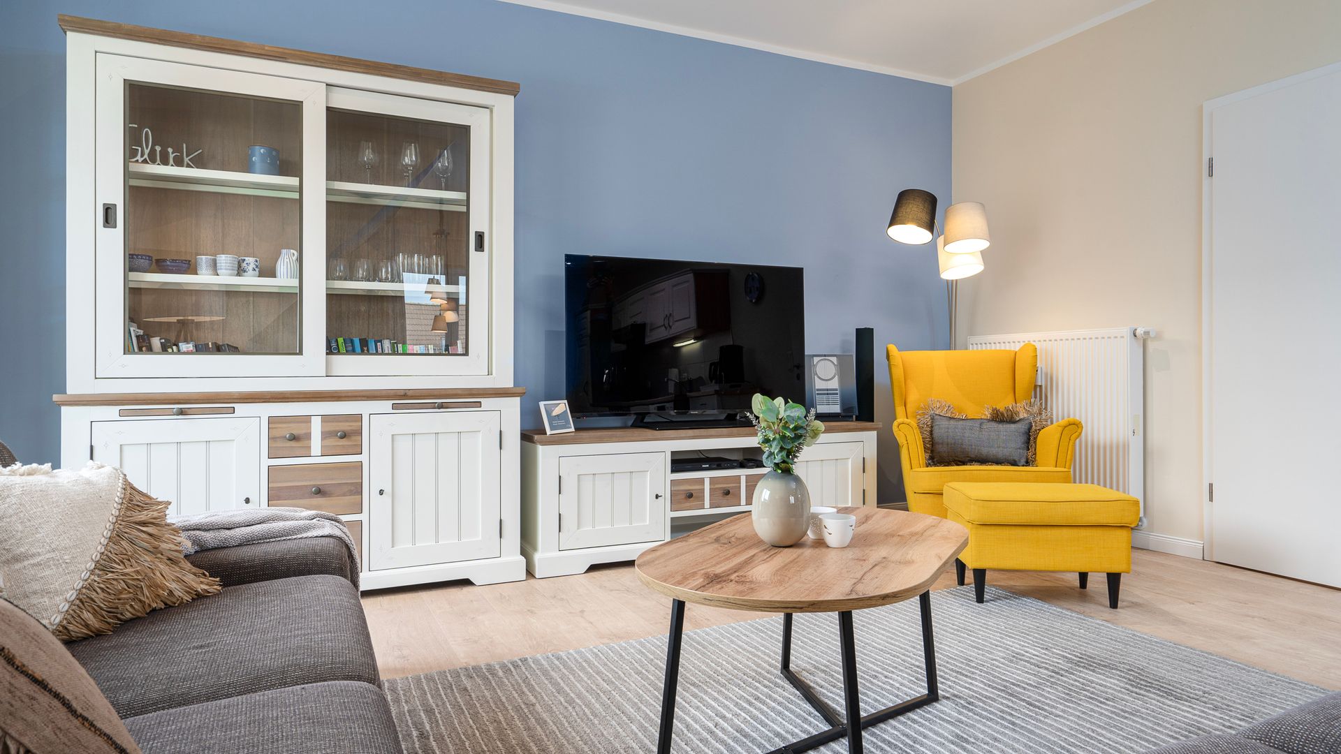 Titelbild der Übersicht zu den Ferienwohnungen der Lotsenquartiere - im Bild die Fewo Lotsenglück