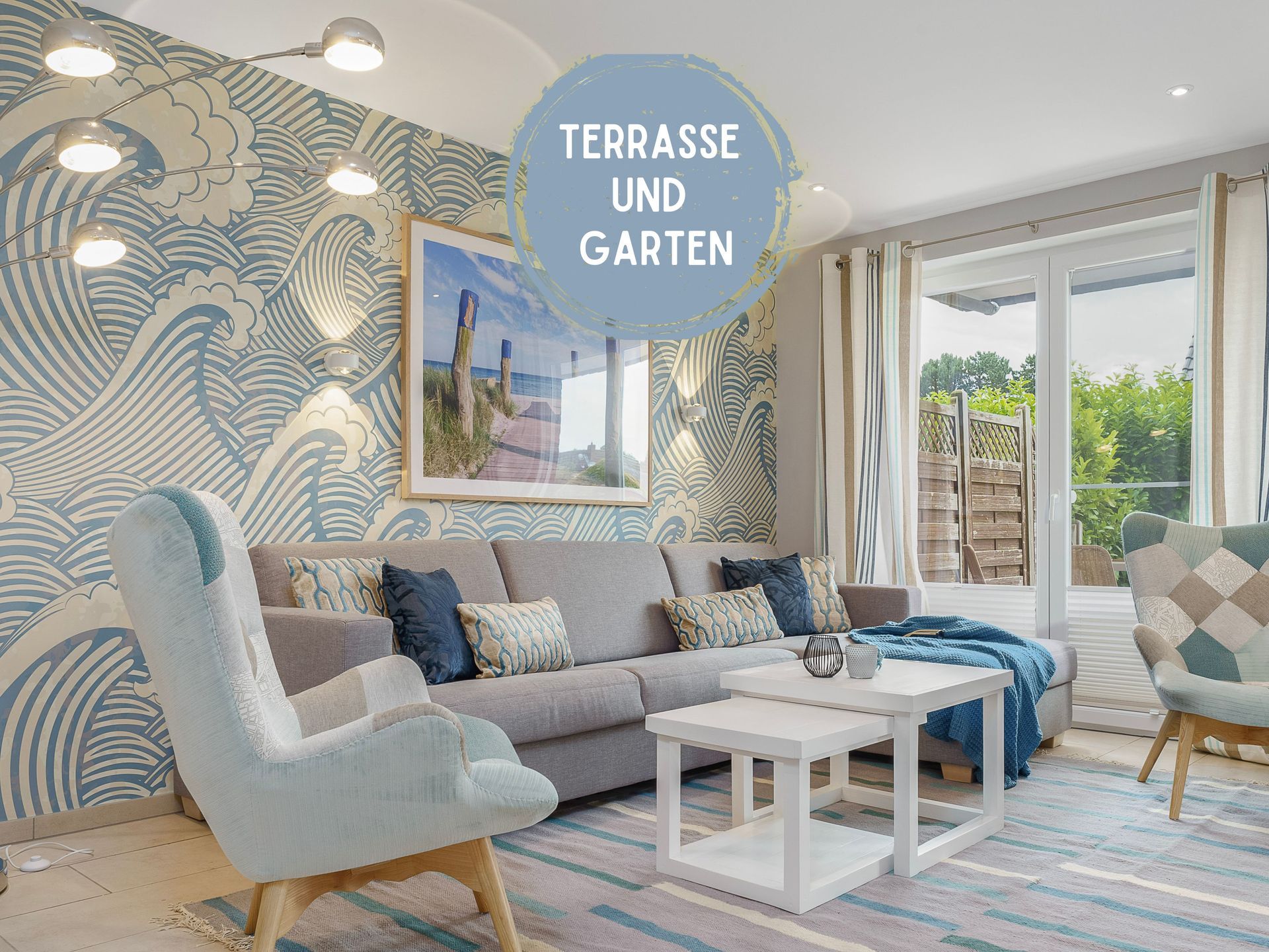Titelbild zur Ferienwohnung Lotsendeck mit Terrasse und Garten auf Fehmarn