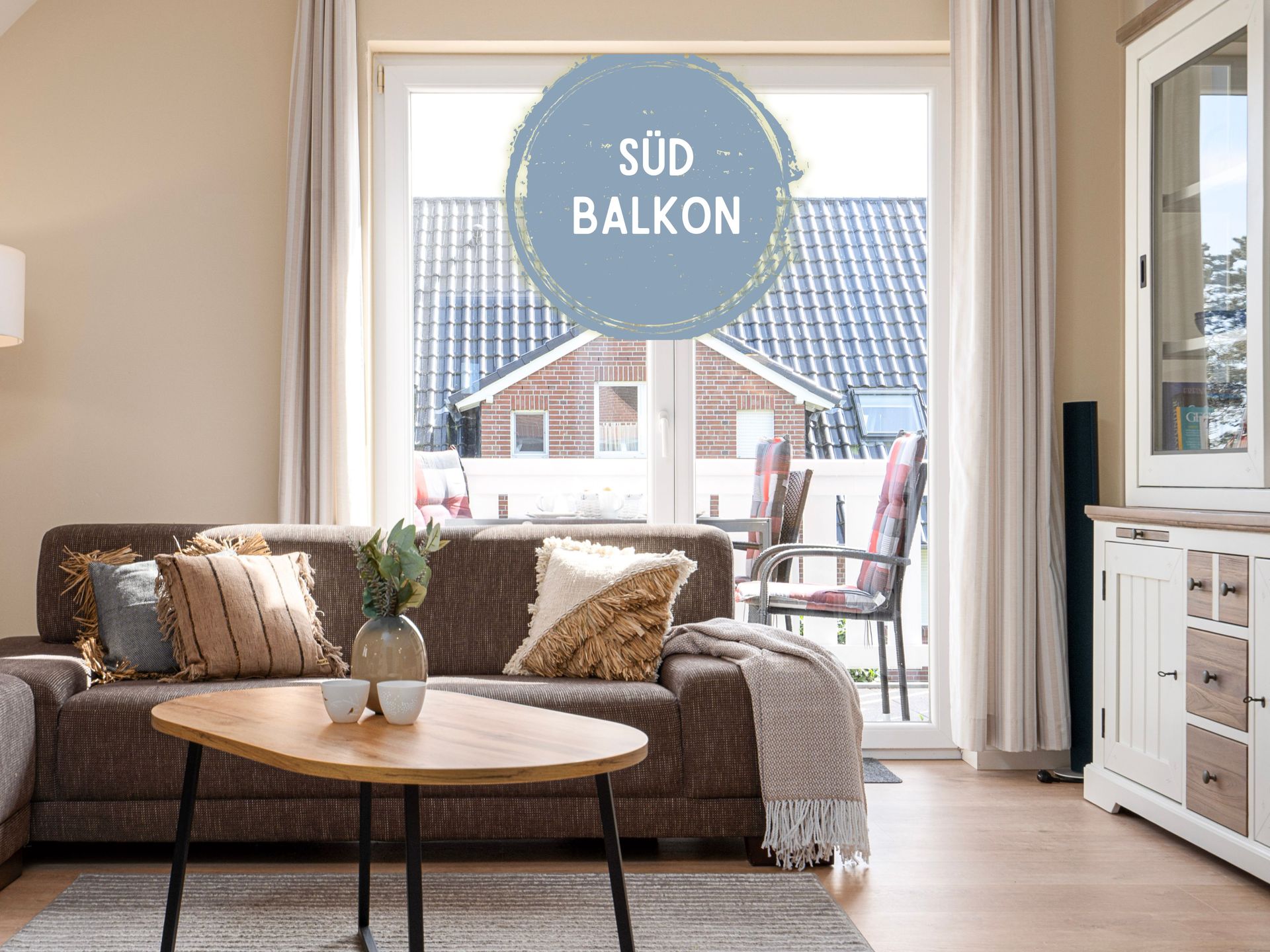 Titelbild zur Ferienwohnung Lotsenglück mit Südbalkon auf Fehmarn