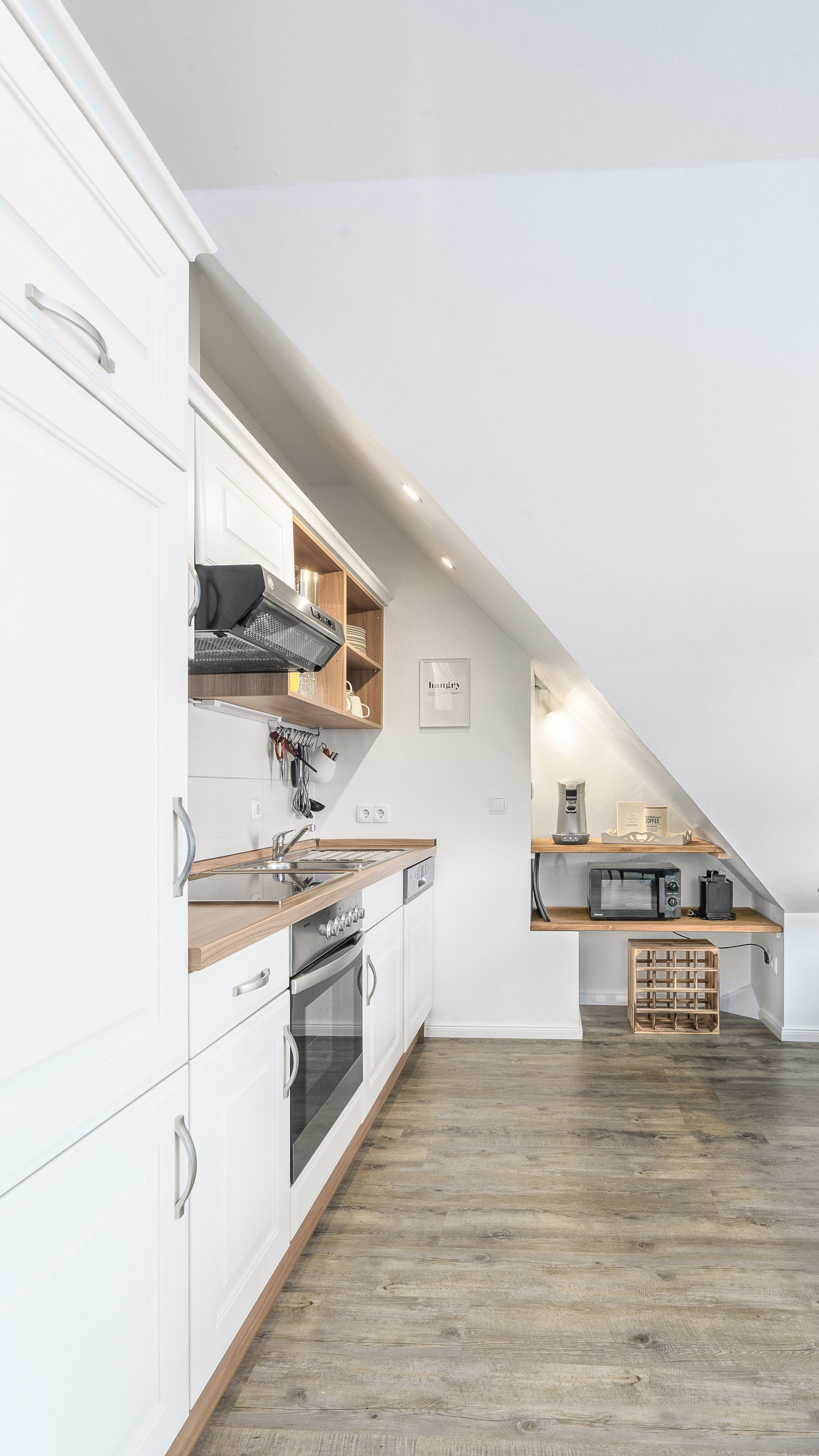 Fewo Lotsenbude - 5 P. - Küche in der Ferienwohnung