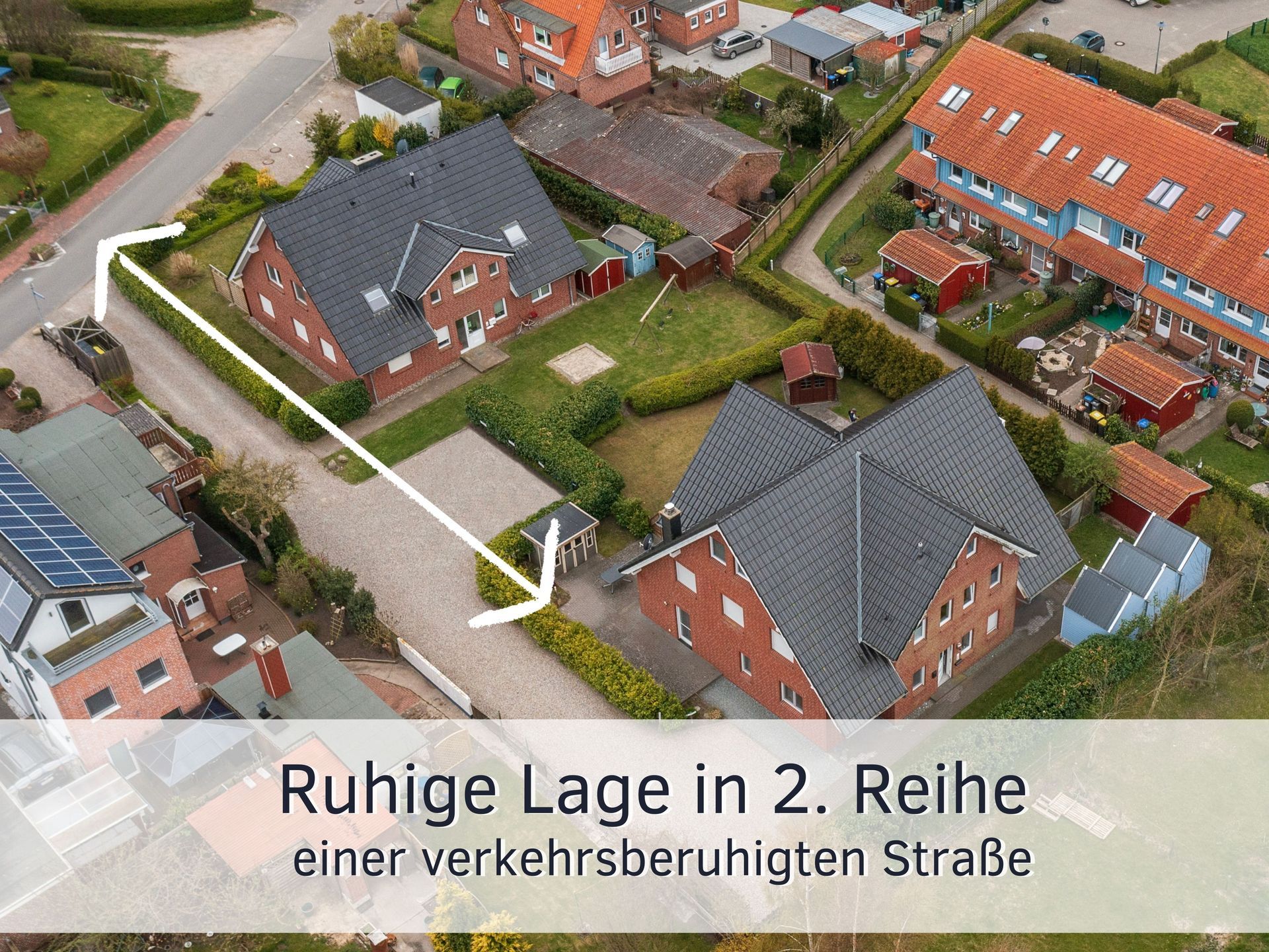 Fewo Lotsenbude - 5 P. - Ruhige Lage in 2. Reihe