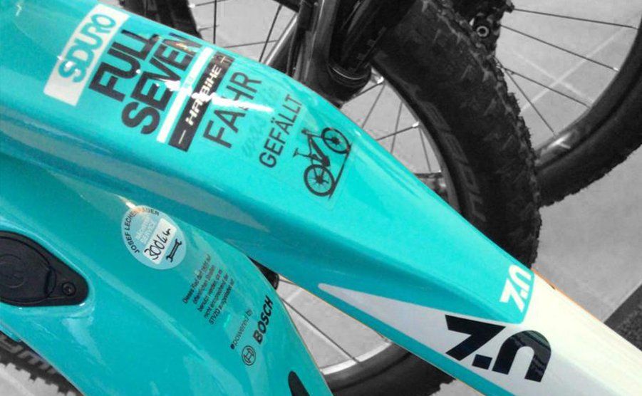 E-Bike Aufkleber