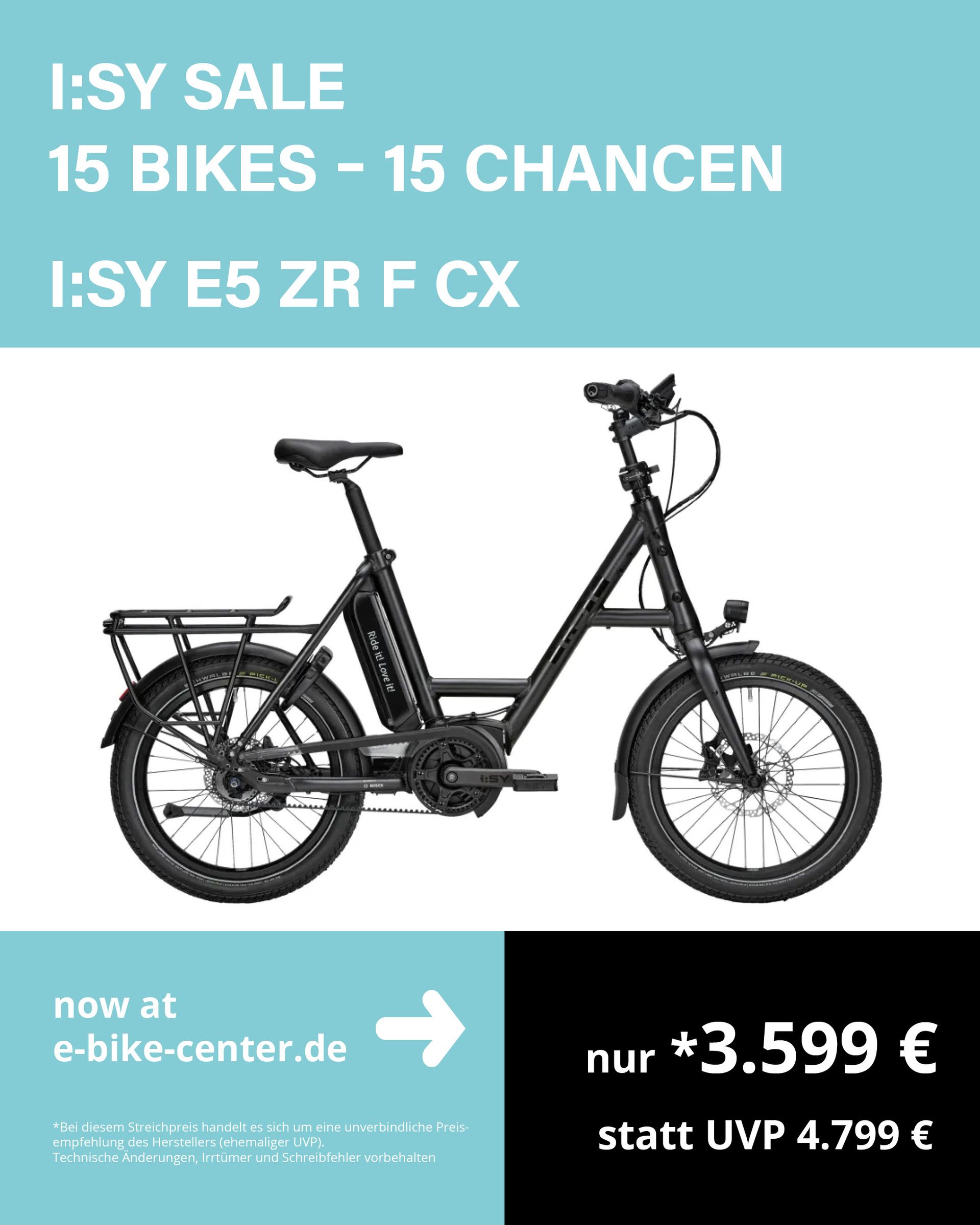 I:SY E-Bike Sale