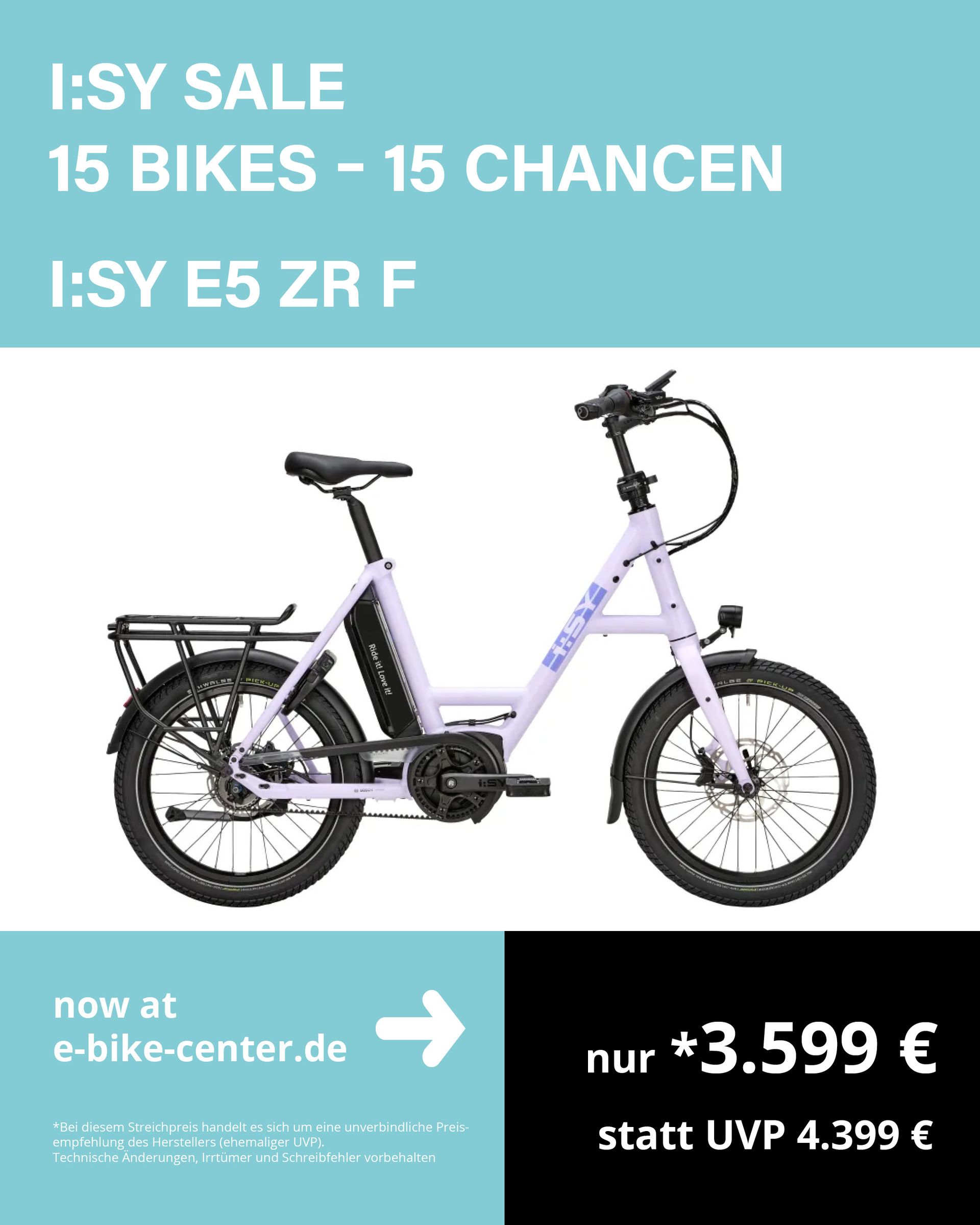 I:SY E-Bike Sale