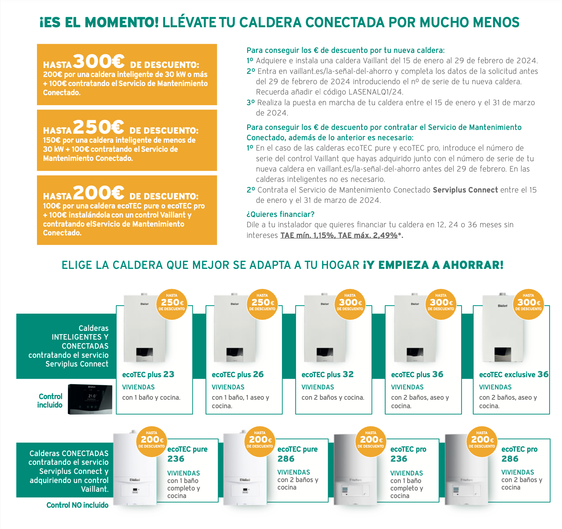 Ayudas y Renove para calderas Vaillant en Gipuzkoa 2023 Semogas