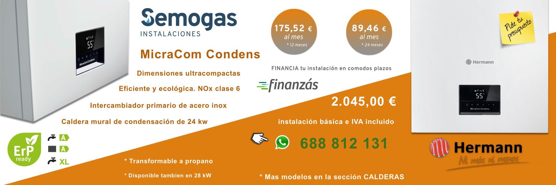 Calderas Hermann en Mondragon