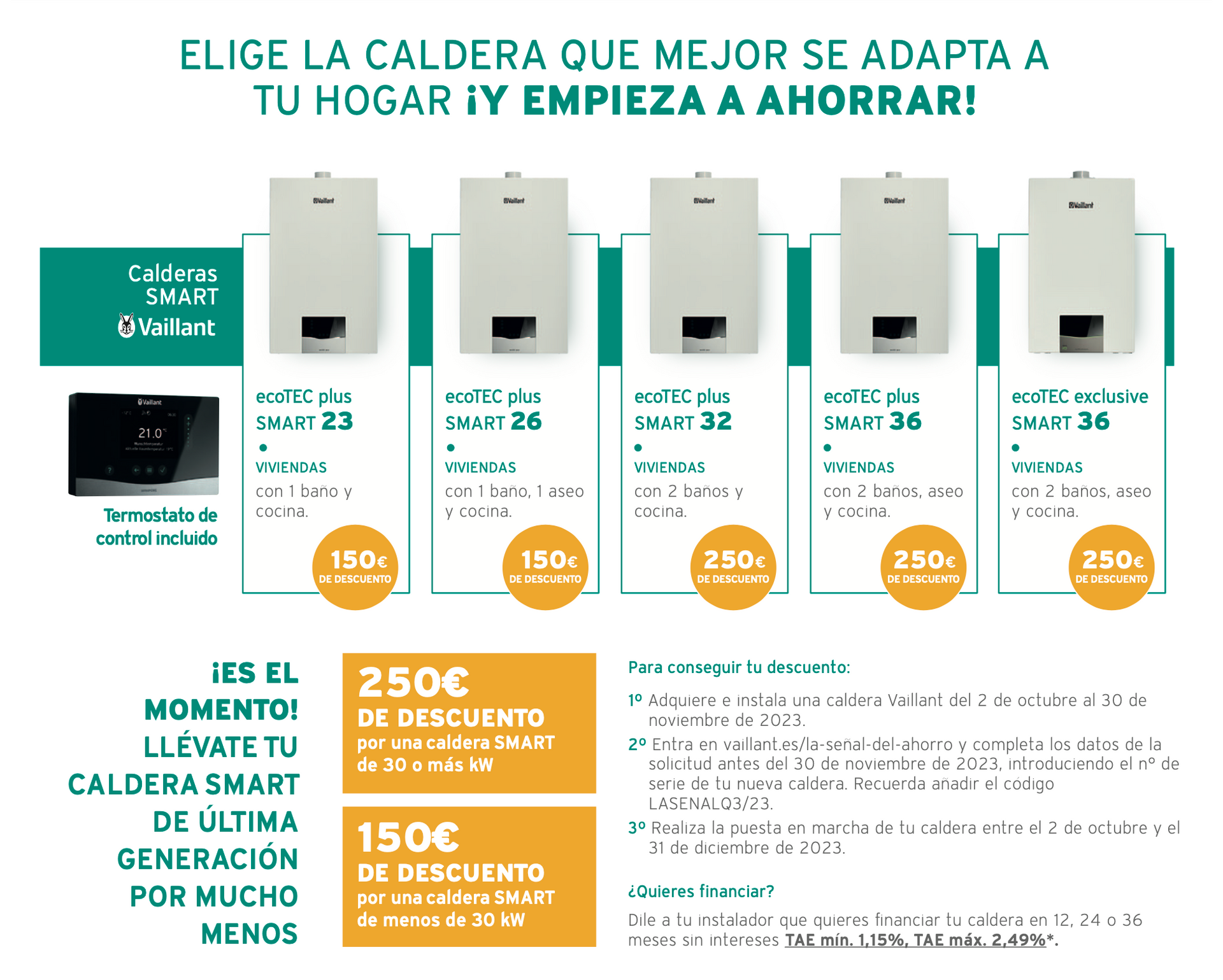 Ayudas y Renove para calderas Vaillant en Gipuzkoa 2023 Semogas