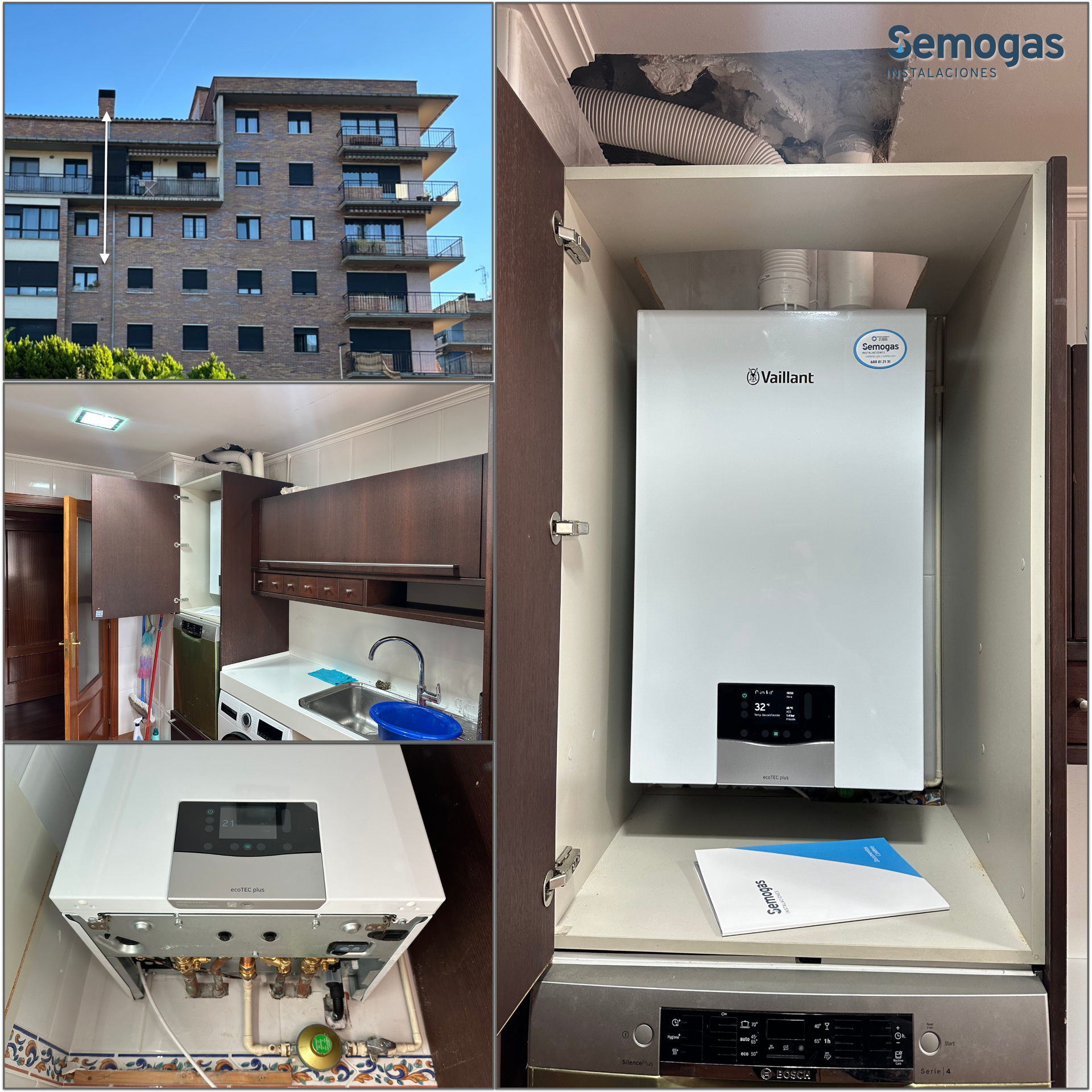 Caldera Vaillant ecoTEC Plus VMW 26CS en Urnieta - semogas.es