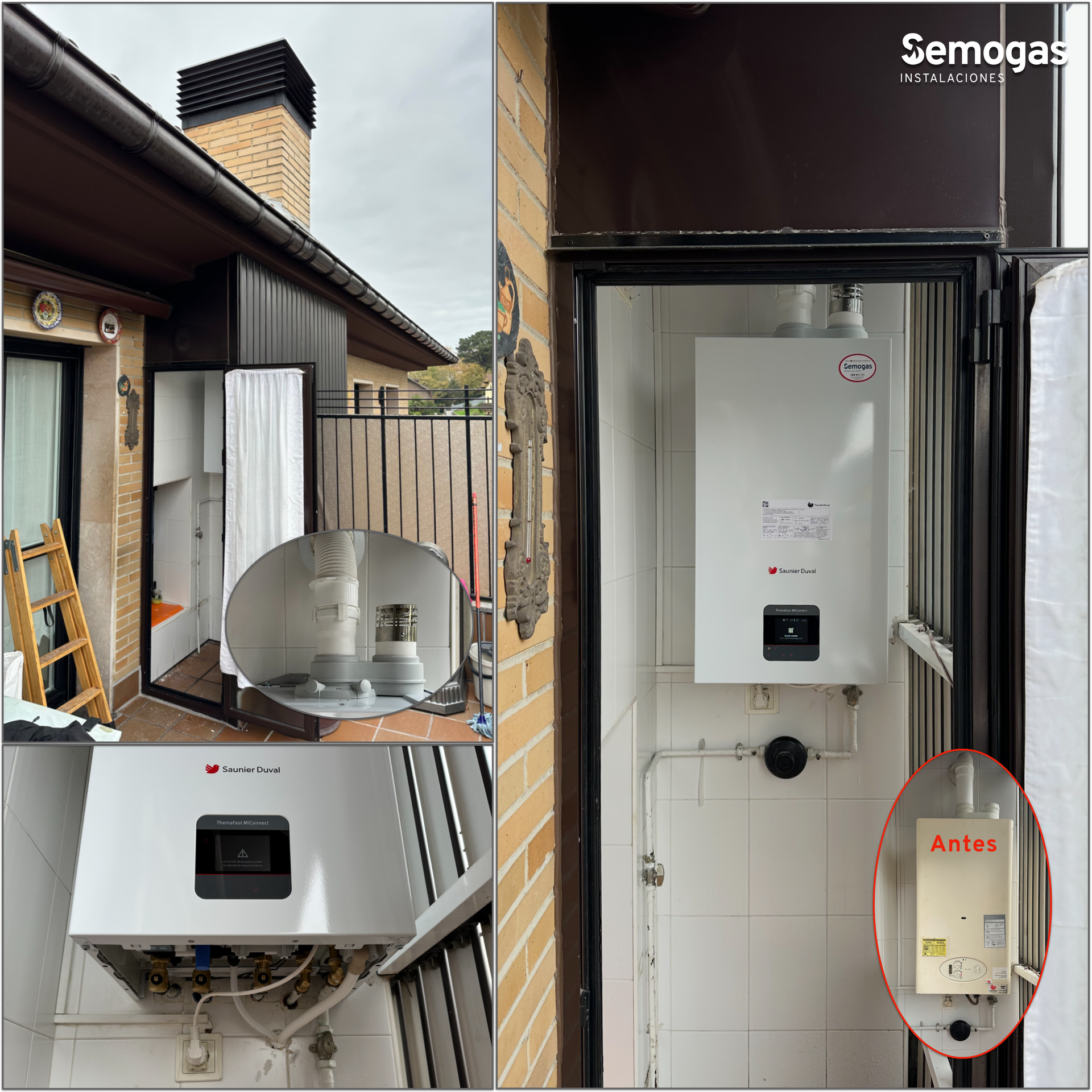 Caldera Saunier Duval Themafast MiConnect 26 en Lasarte-Oria - semogas.es