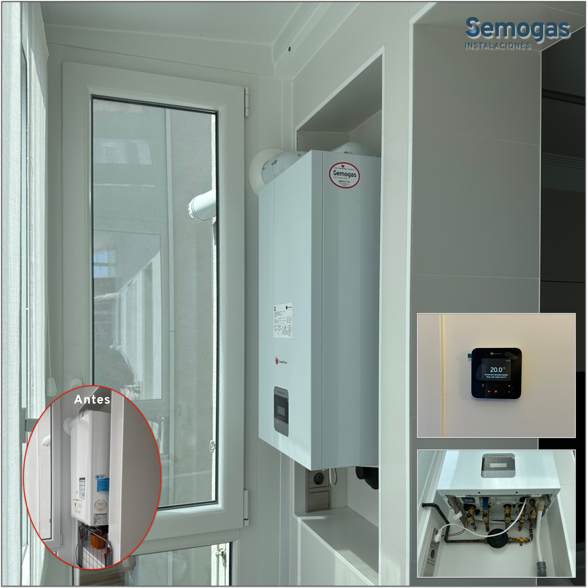 Caldera Saunier Duval Thema MiConnect 26 en Zarautz - semogas.es