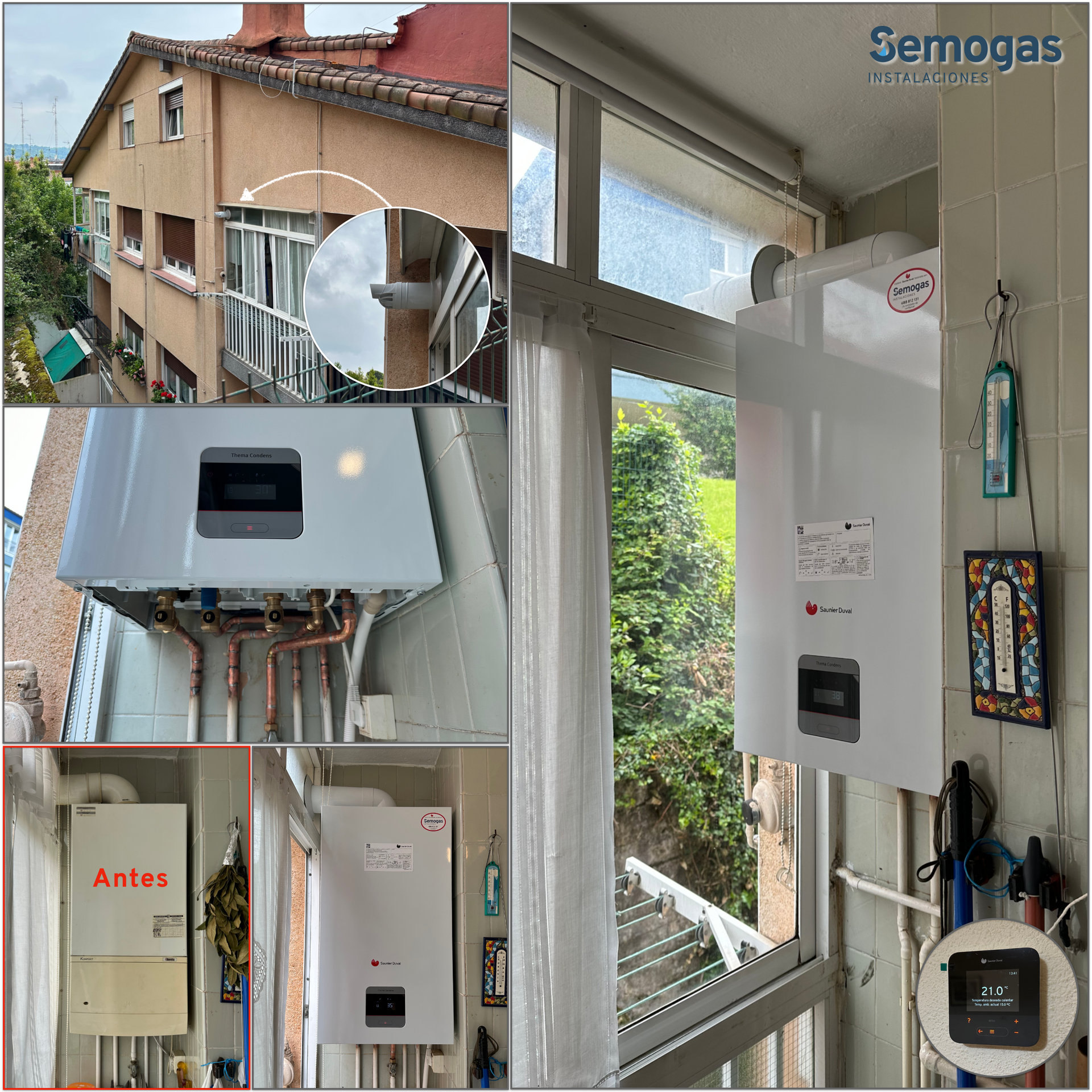 Caldera Saunier Duval Thema MiConnect 26 en Hondarribia - semogas.es