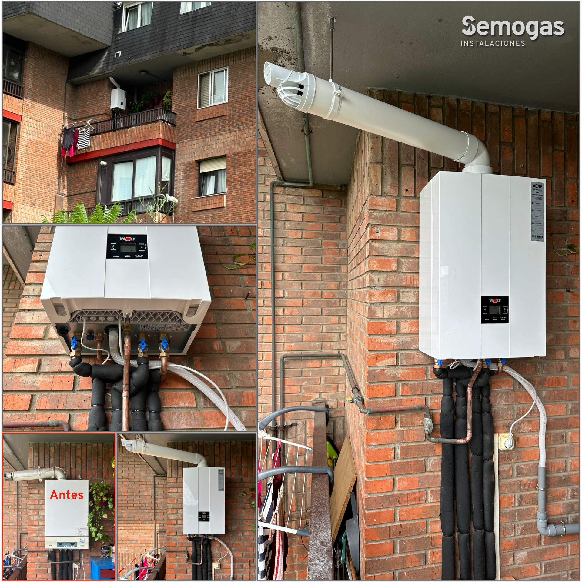 Caldera WOLF FGB-K-28 en Donostia - semogas.es