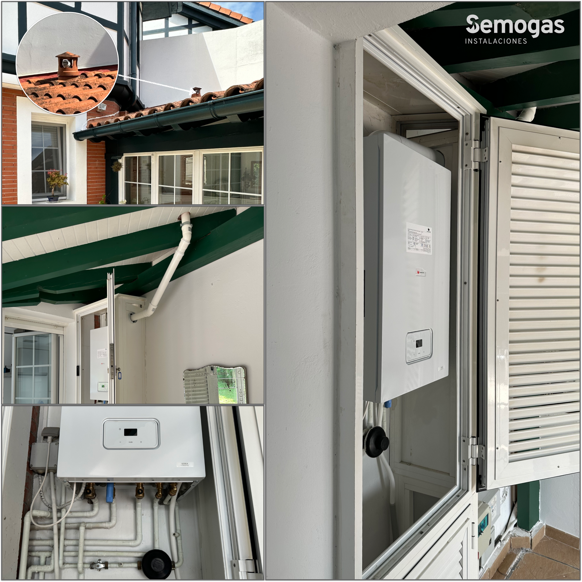 Caldera Saunier Duval Semia Condens 30 kW en Hondarribia - semogas.es