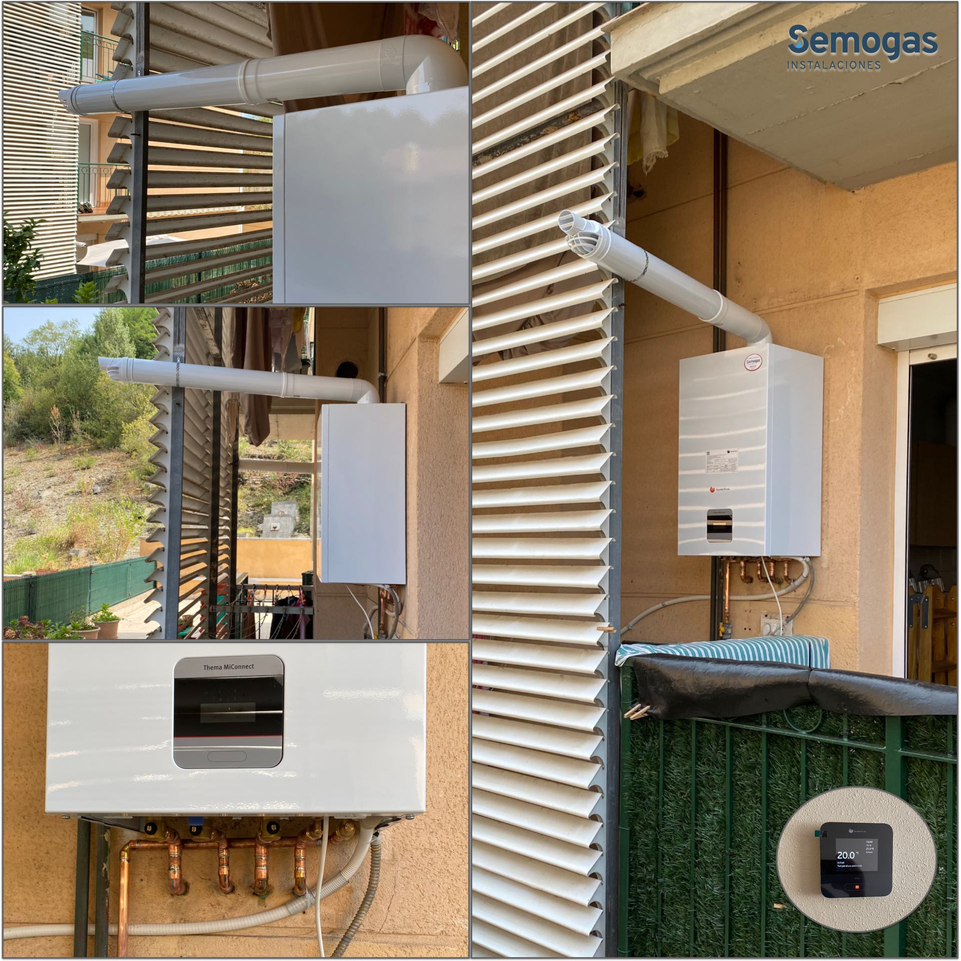 Caldera Saunier Duval Thema MiConnect 26 en San Sebastián - semogas.es