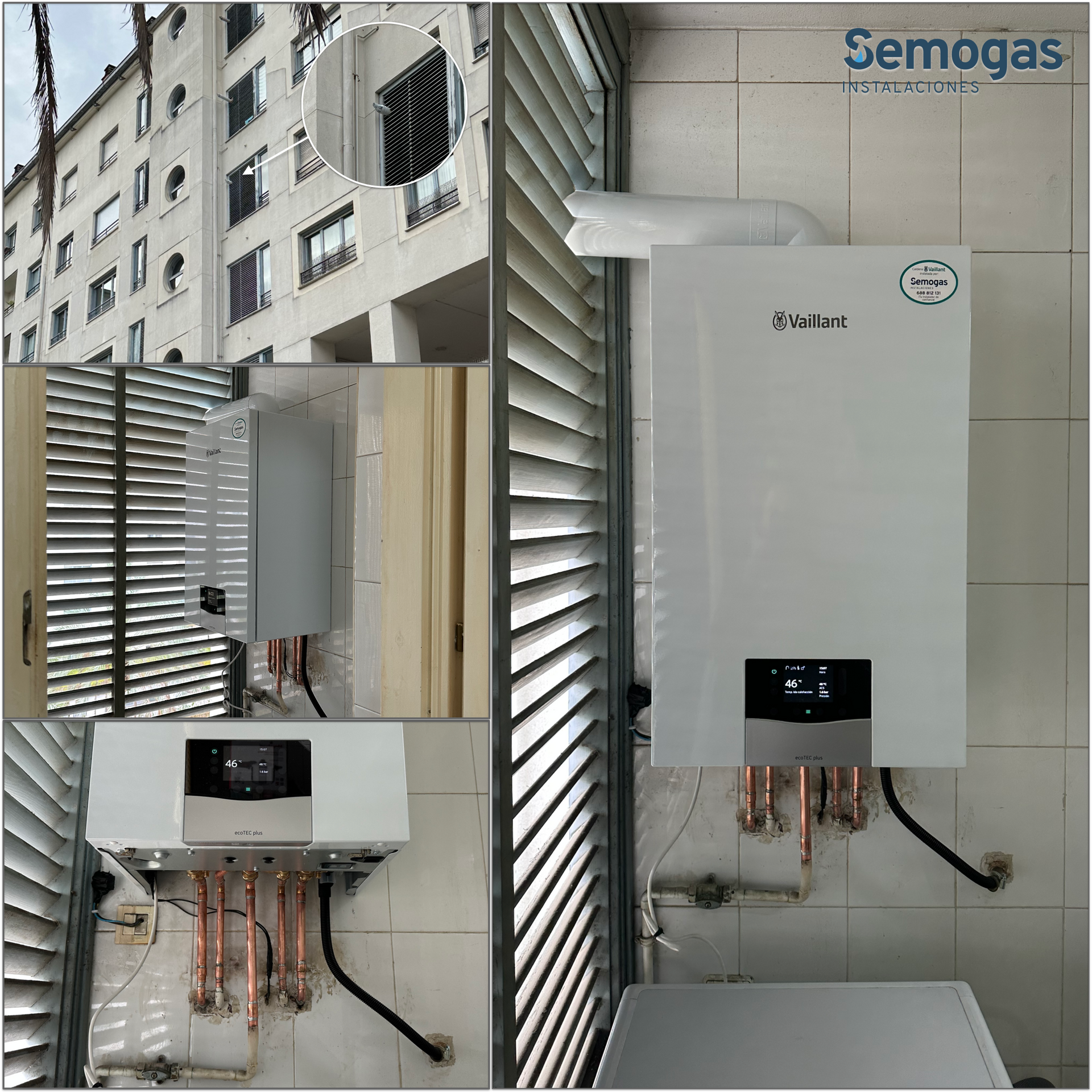 Caldera Vaillant ecoTEC Plus VMW 26CS en Donostia - semogas.es