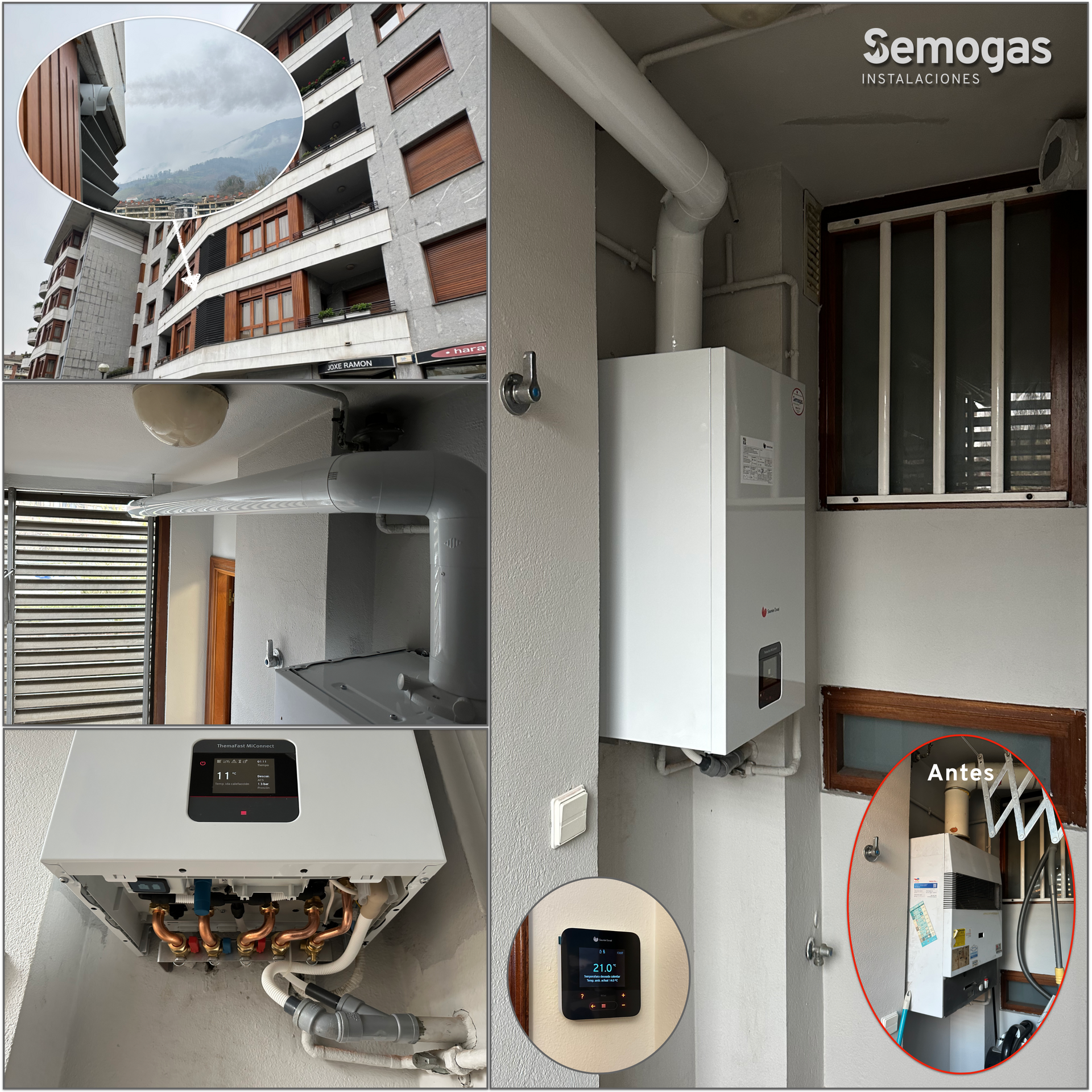 Caldera Saunier Duval Themafast MiConnect 31 en Azpeitia - semogas.es