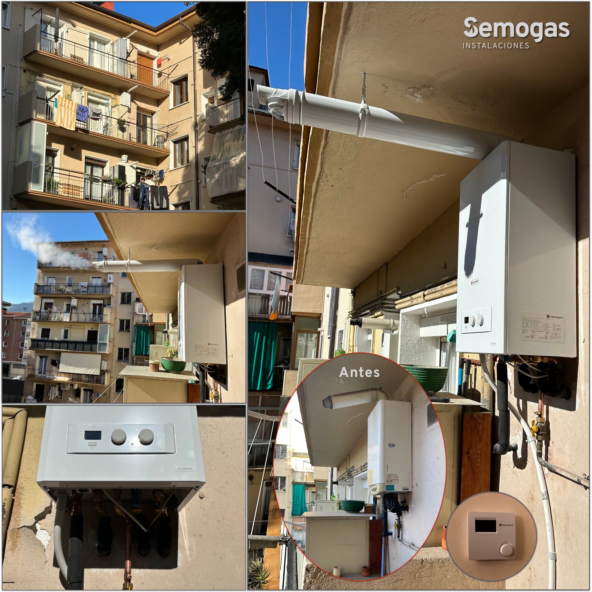 Caldera Hermann MicraPlus Condens 25 en Tolosa - semogas.es