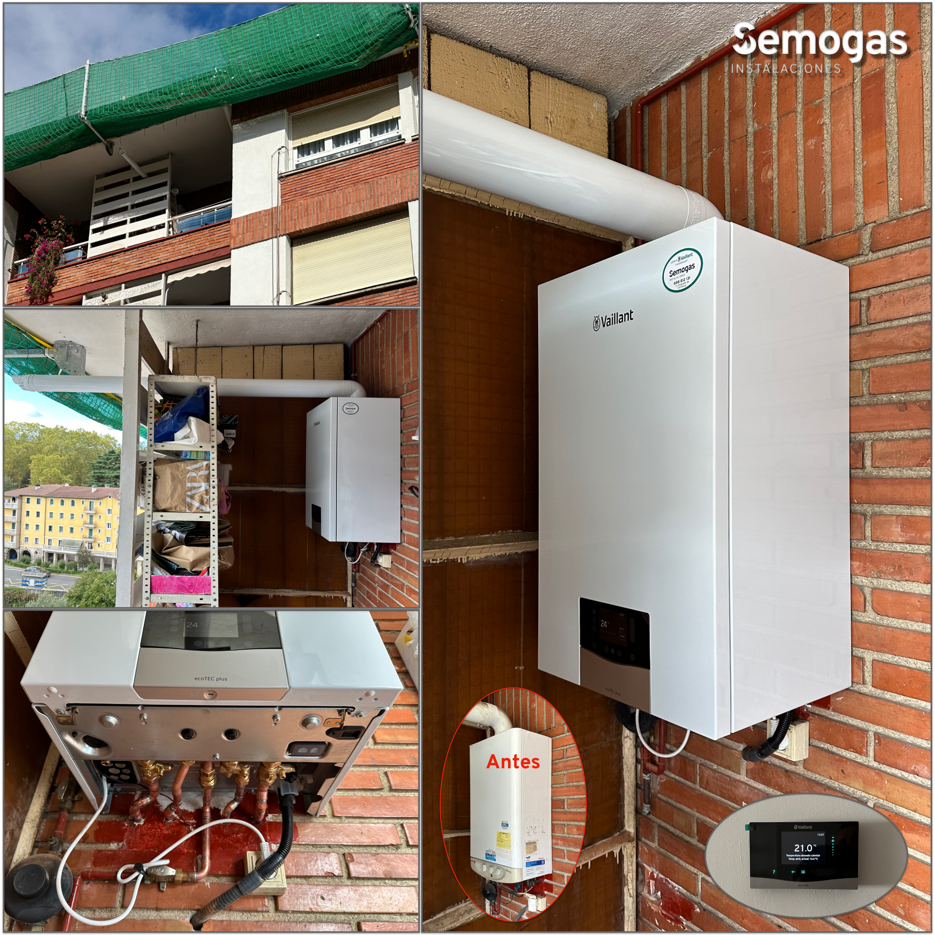 Caldera Vaillant ecoTEC Plus VMW 26CS en Ordizia - semogas