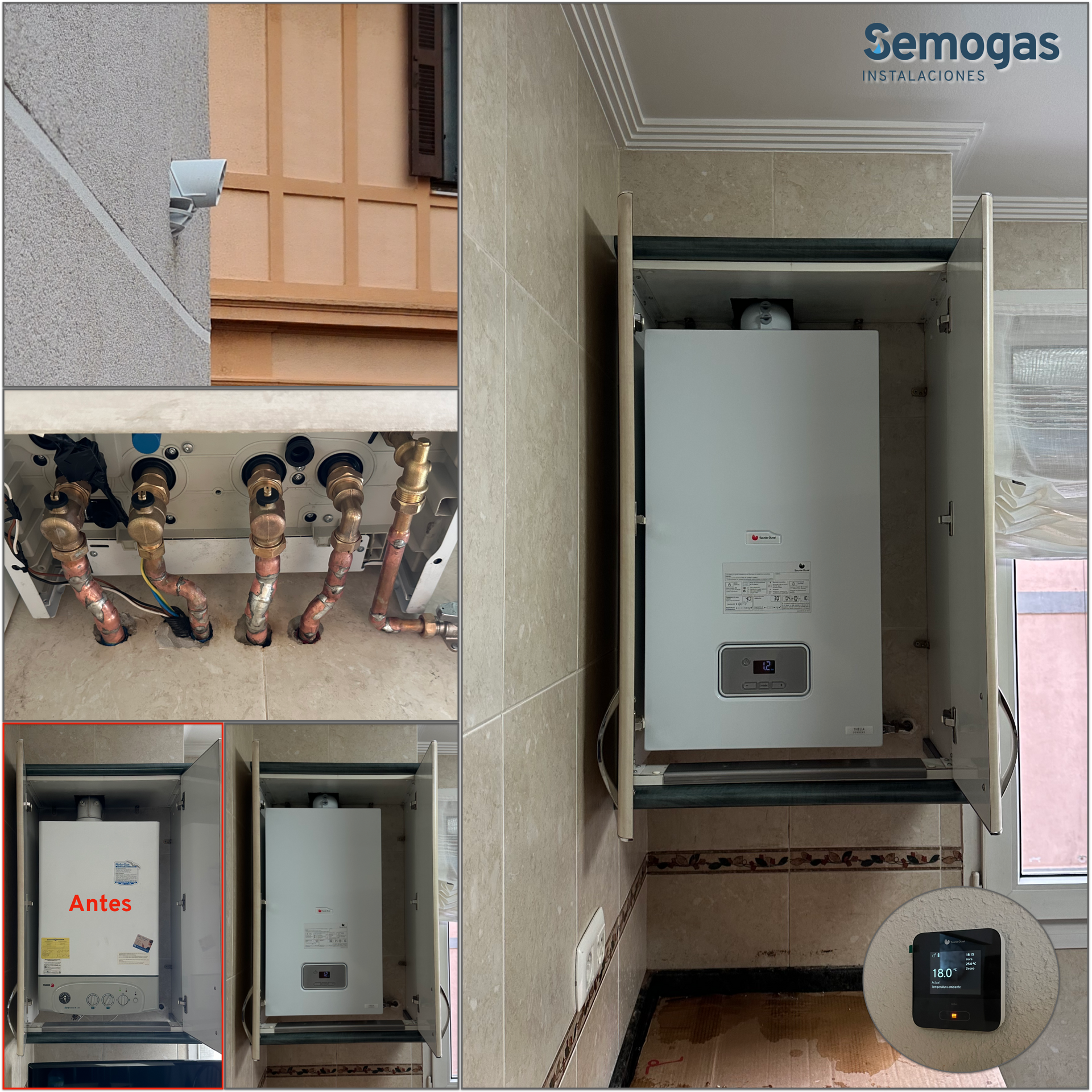 Caldera Saunier Duval Thelia Condens 25 en Eibar - semogas.es