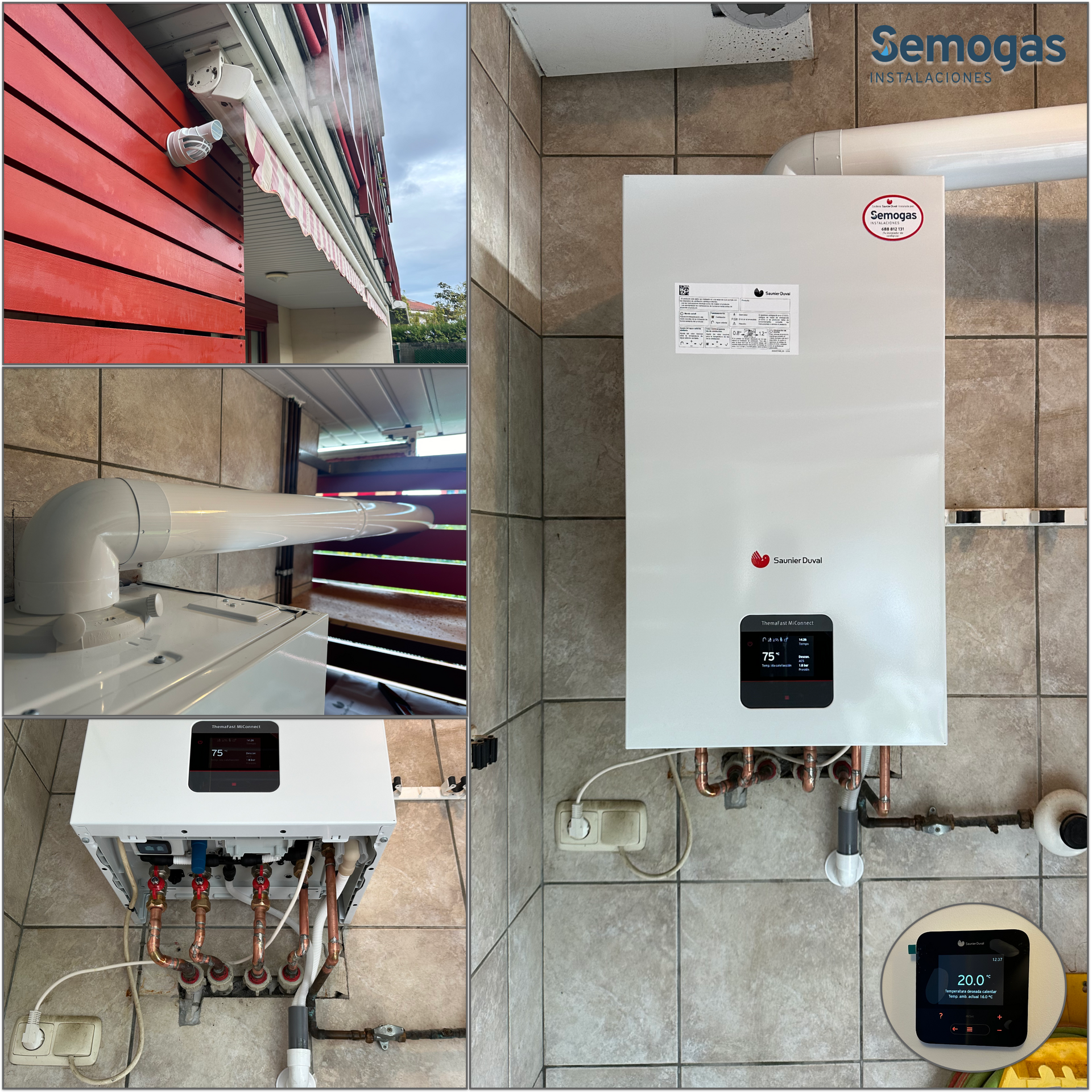 Caldera Saunier Duval Themafast MiConnect 31 en Hondarribia - semogas.es