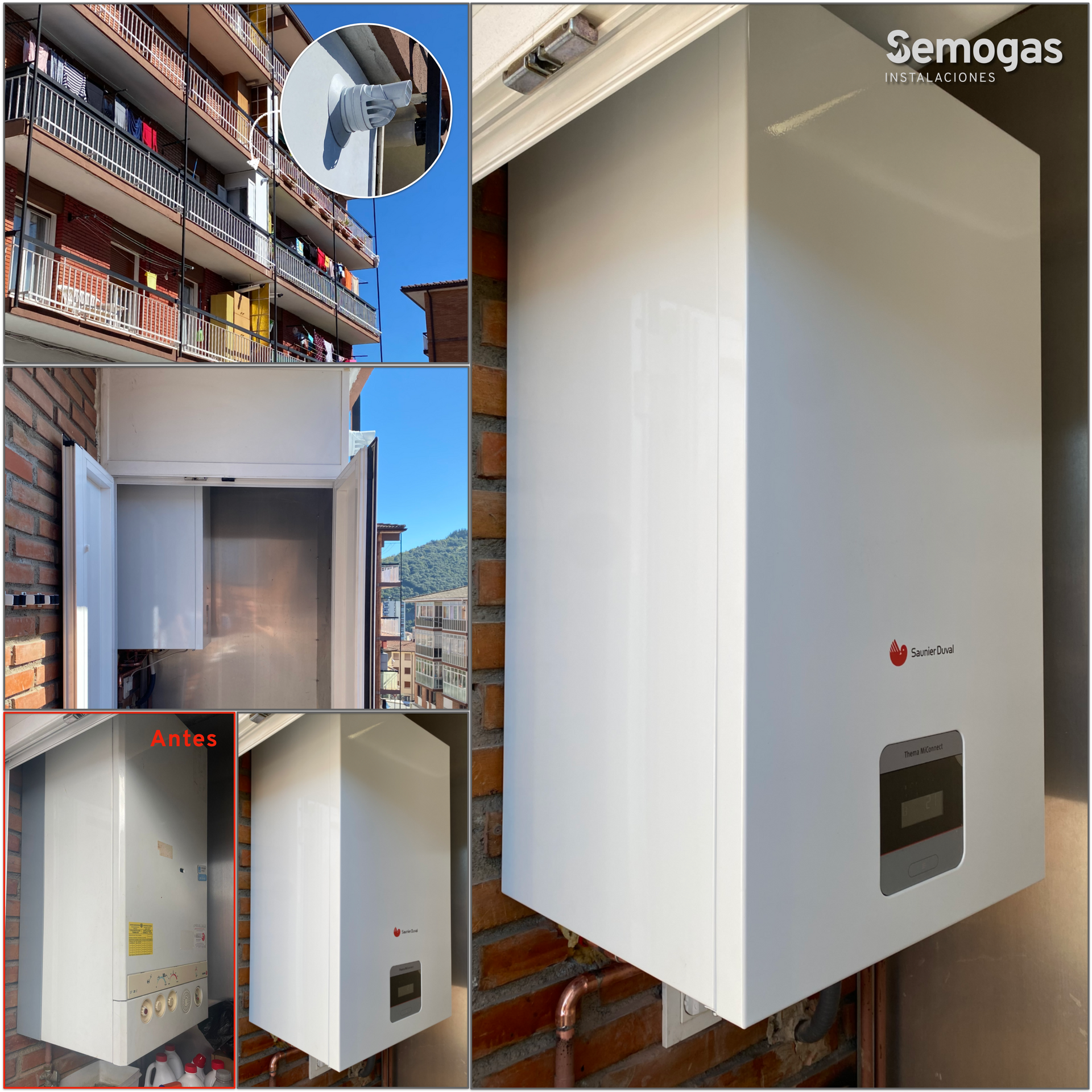 Caldera Saunier Duval Thema MiConnect 26 en Arrasate - semogas.es