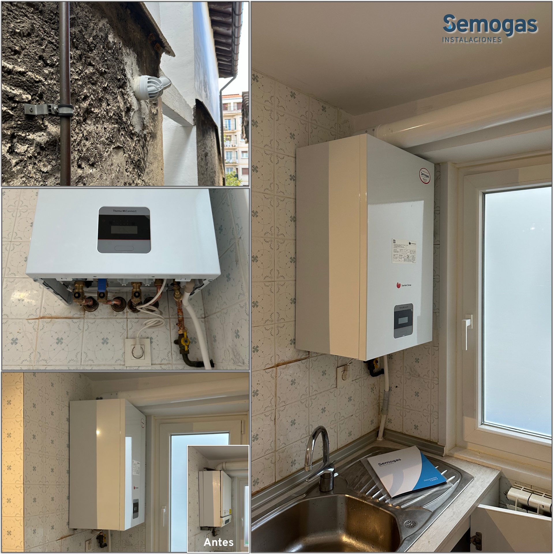 Caldera Saunier Duval Thema MiConnect 26 en Hernani - semogas.es