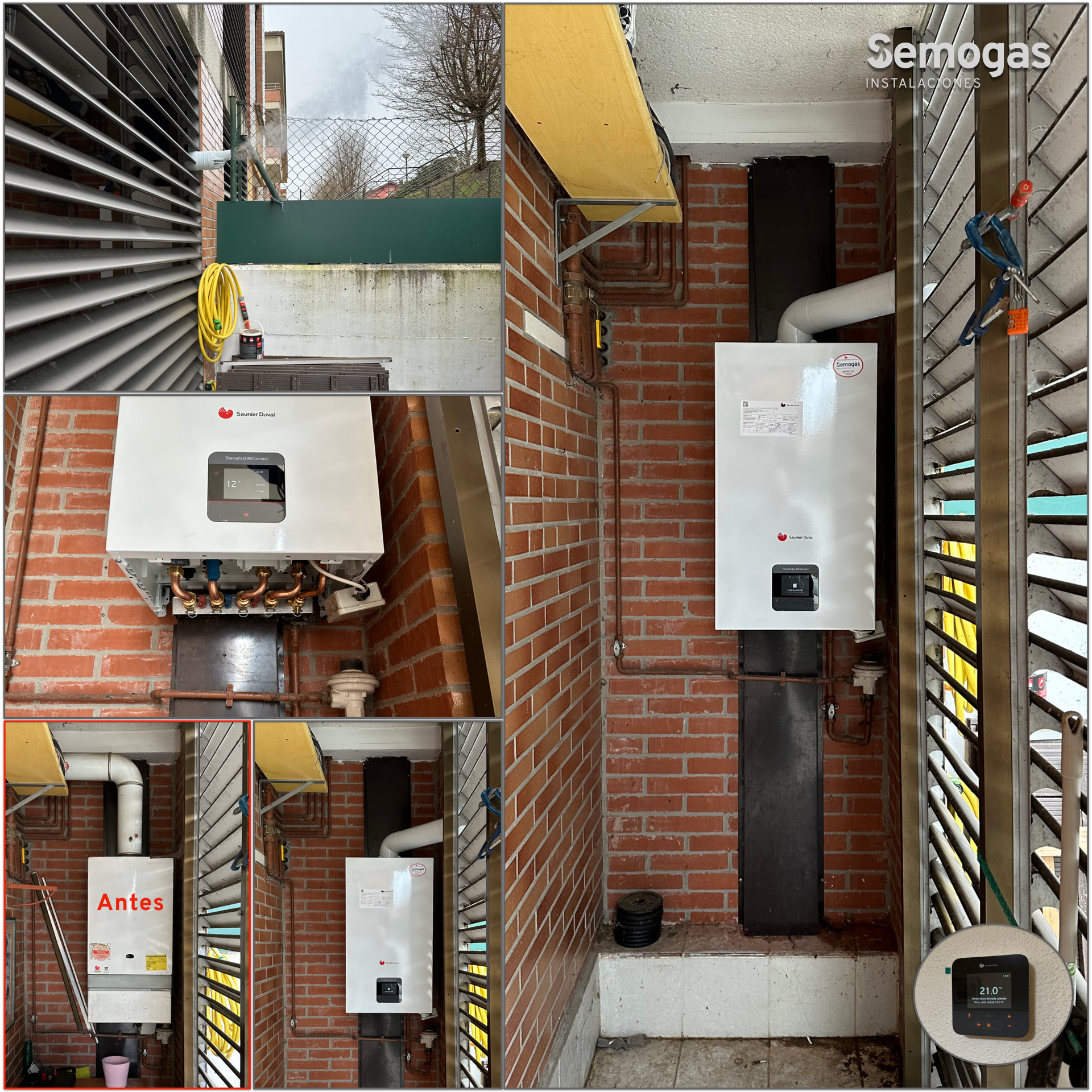 Caldera Saunier Duval Themafast MiConnect 26 en Irún - semogas.es