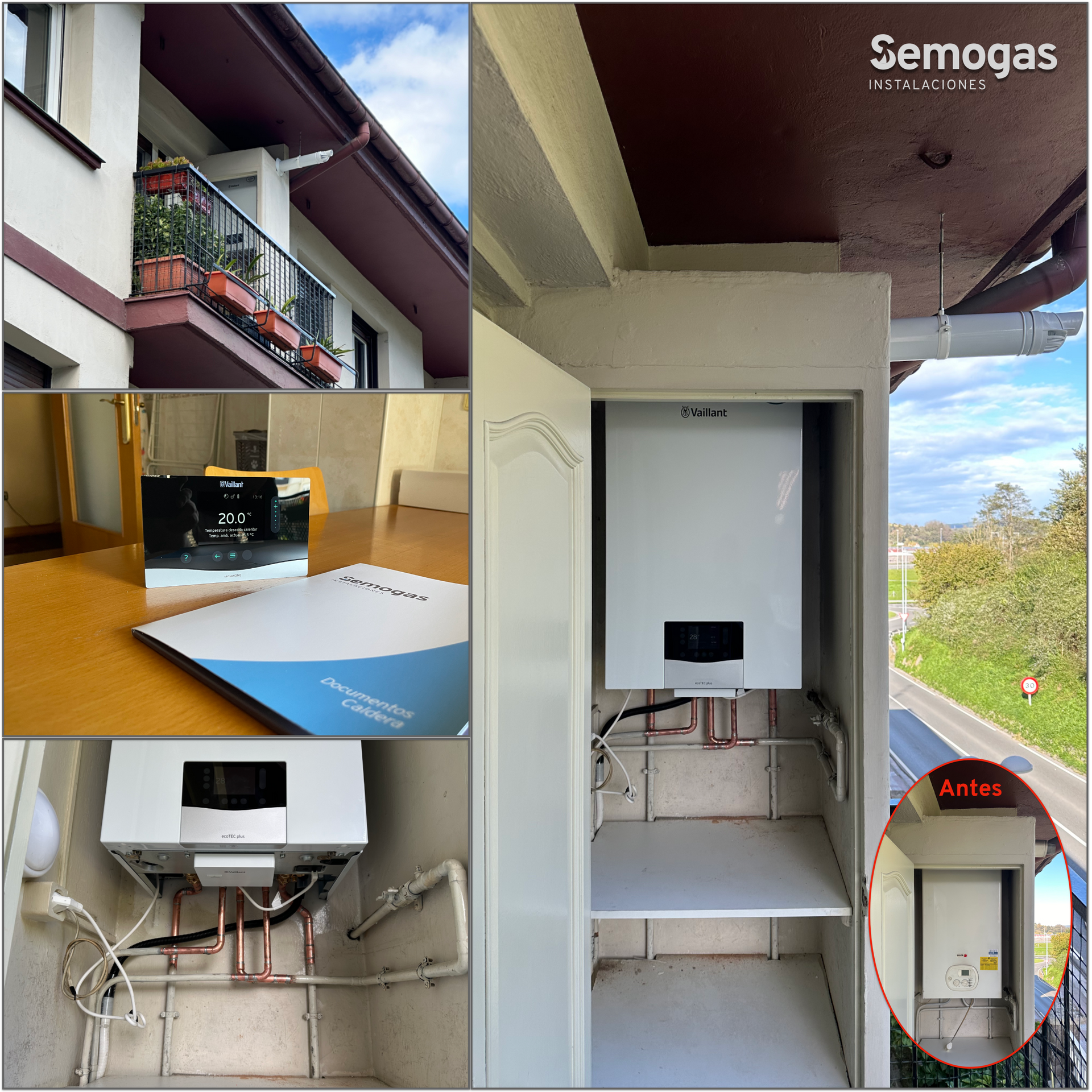 Caldera Vaillant ecoTEC Plus VMW 26CS en Hernani - semogas