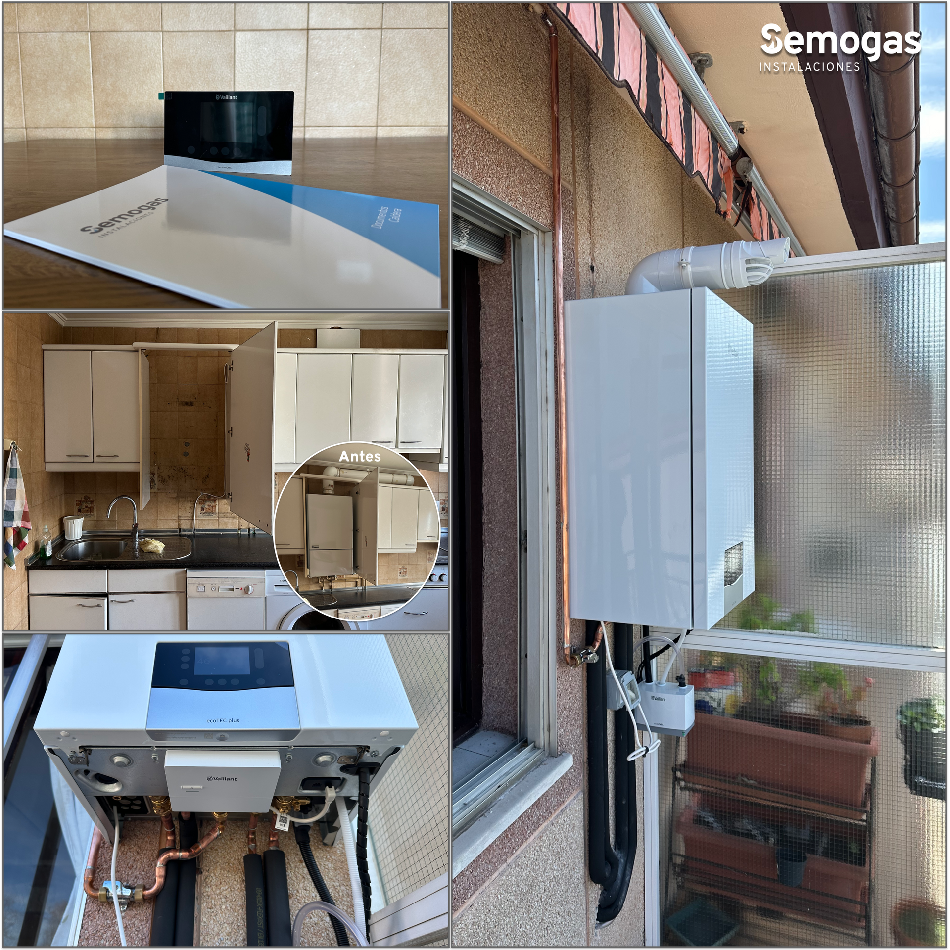 Caldera Vaillant ecoTEC Plus VMW 26CS en Donostia - semogas