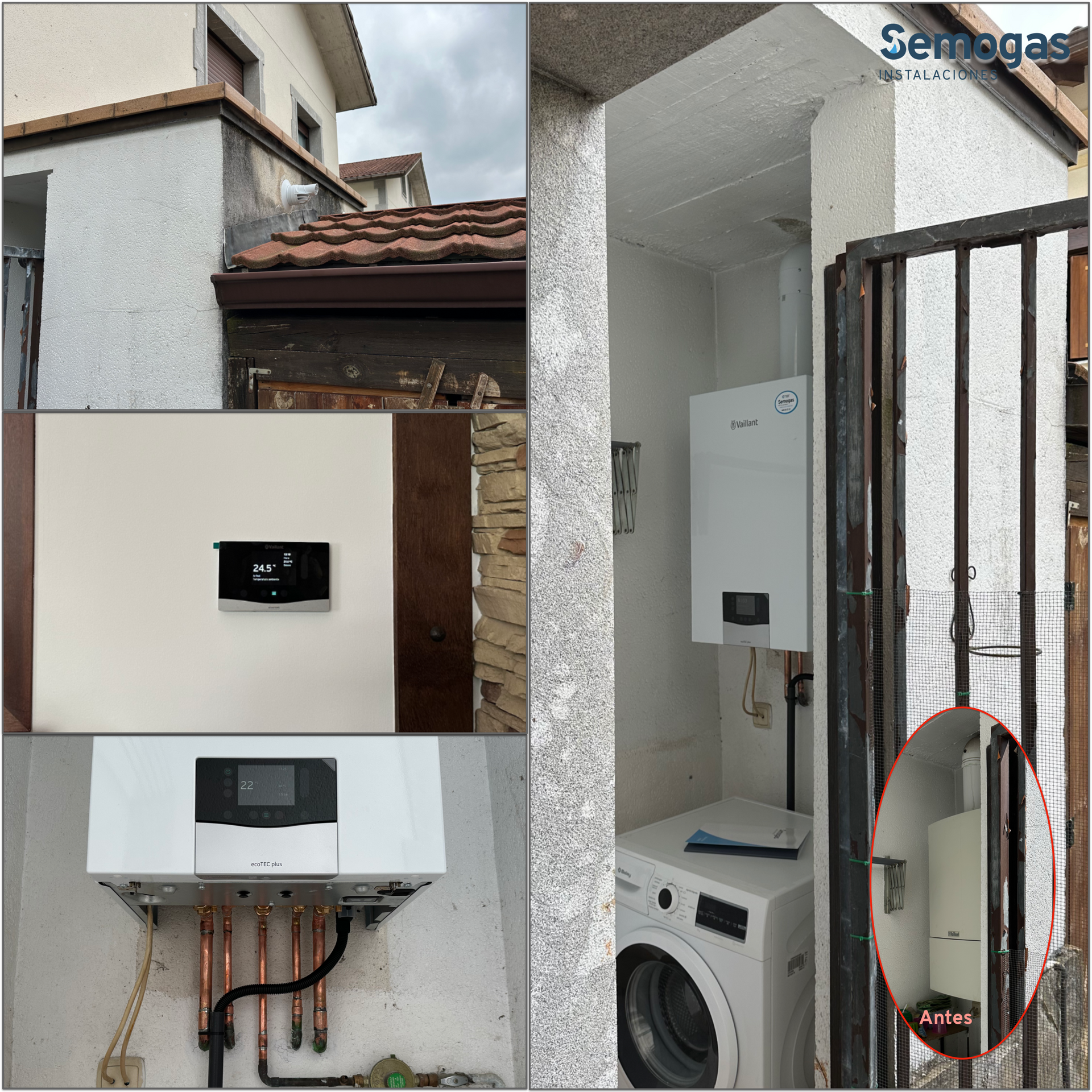Caldera Vaillant ecoTEC Plus VMW 32CS en Asteasu - semogas.es