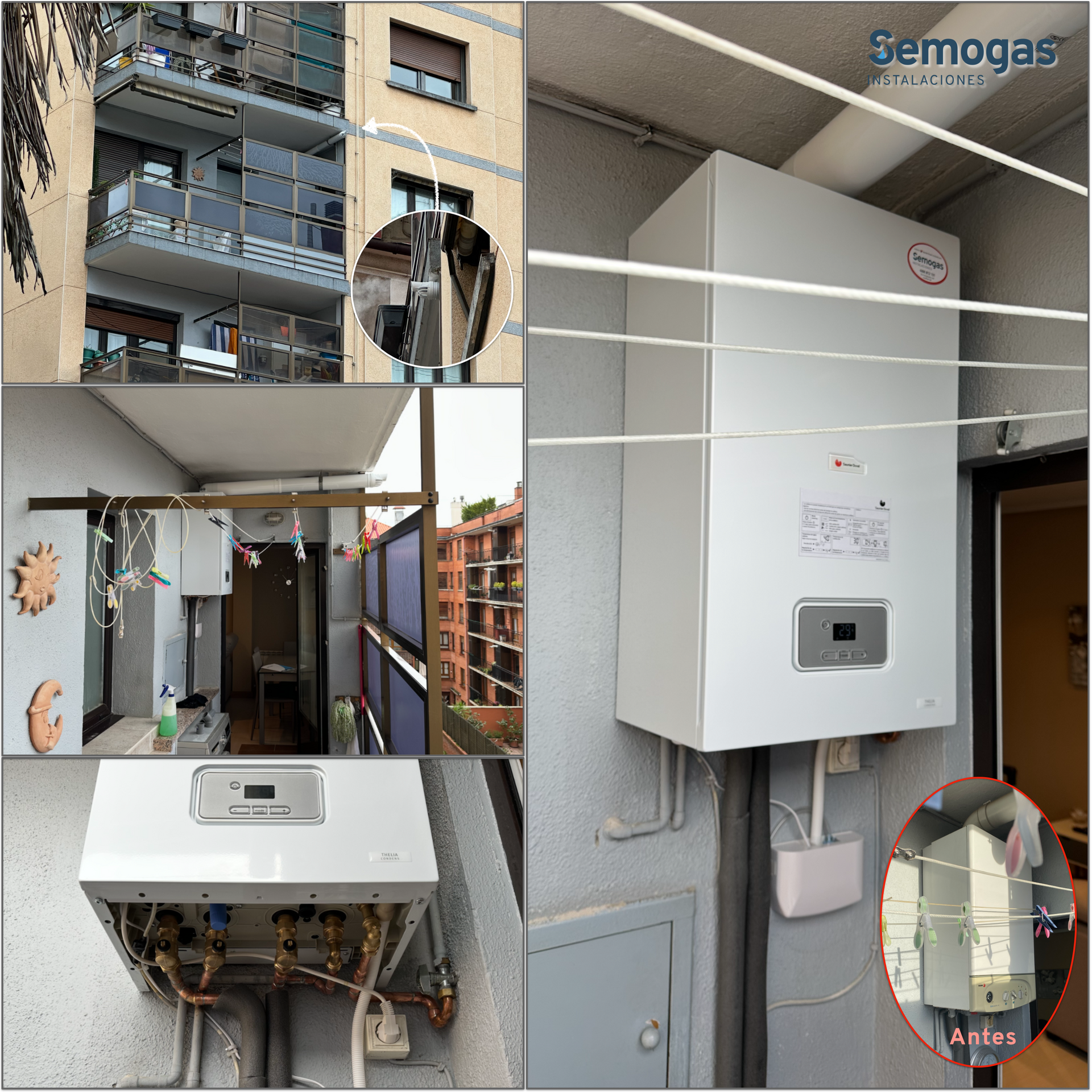 Caldera Saunier Duval Thelia Condens 25 en Errenteria - semogas.es