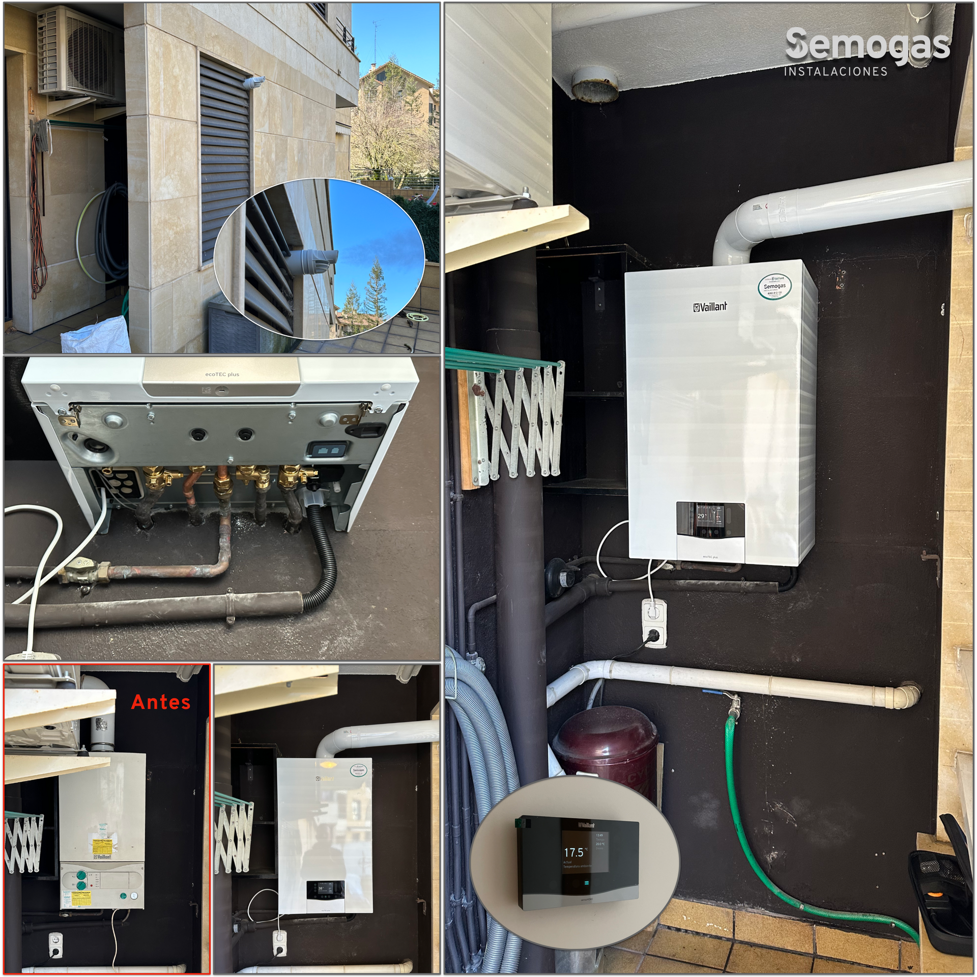 Caldera Vaillant ecoTEC Plus VMW 32CS en Beasain - semogas.es