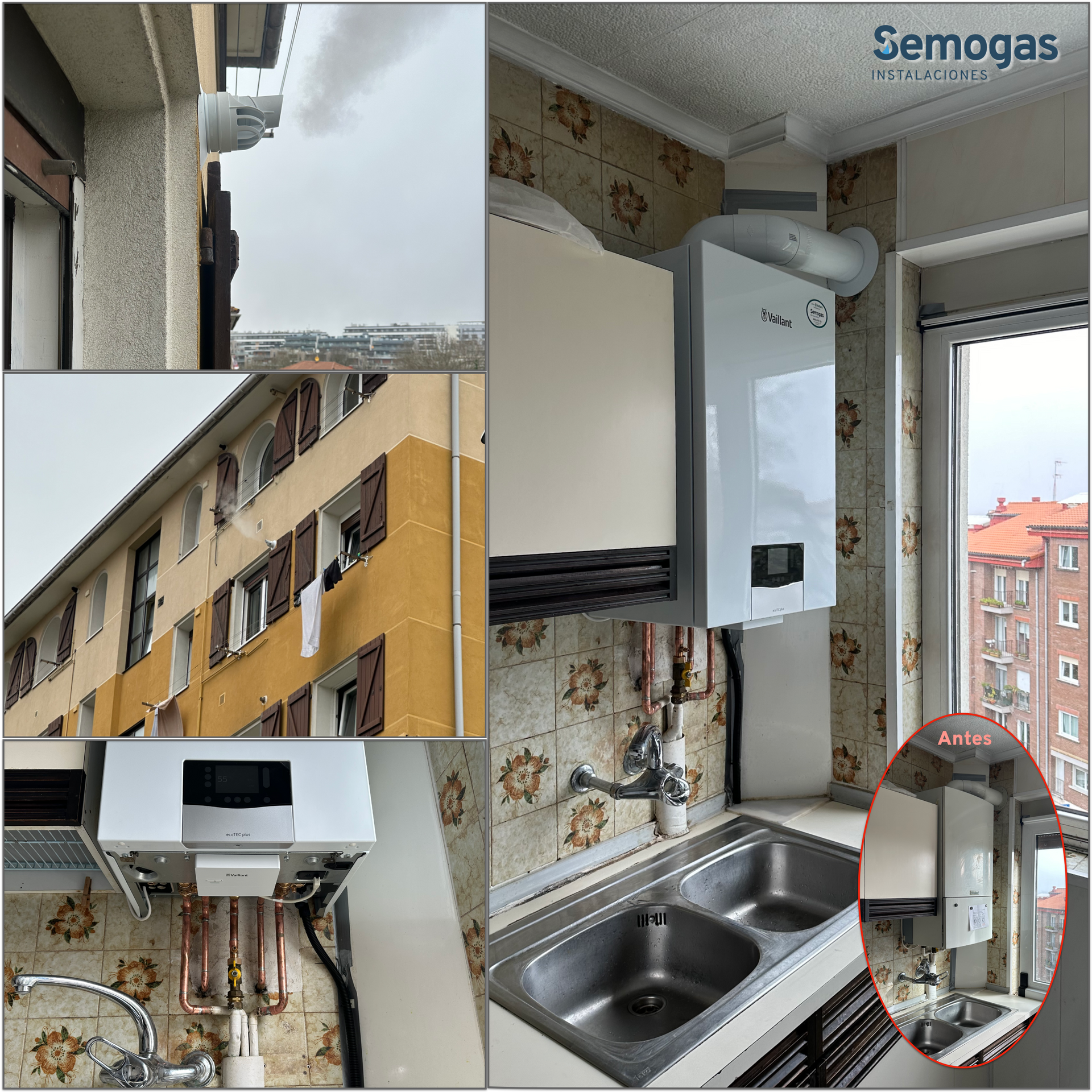 Caldera Vaillant ecoTEC Plus VMW 26CS en Donostia San Sebastian - semogas