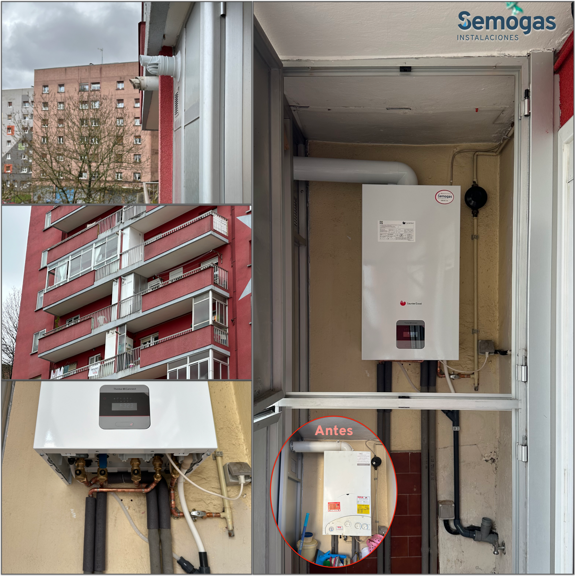Caldera Saunier Duval Thema MiConnect 26 en Errenteria - semogas.es